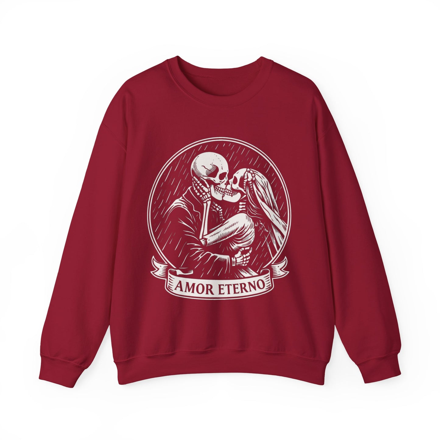 Amor Eterno Sweatshirt - Forever Love Spanish Quote - Romantic Gift for Her - Couples Matching - Latino Love Shirt
