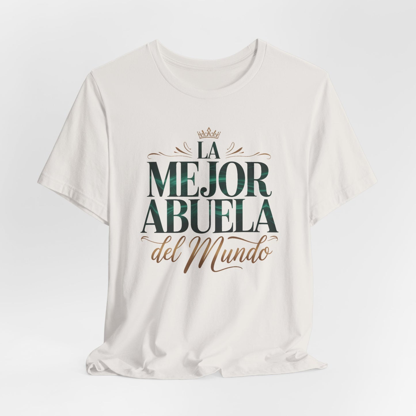 Mejor Abuela T-Shirt - Latino Family Gift - Hispanic Grandma Tee - Abuela Shirt - Spanish Family Love Tee