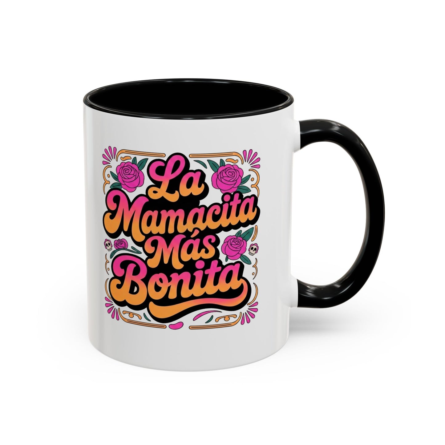 La Mamacita Mas Bonita Mug Groovy | Mamacita Gift Coffee Cup | Retro 70s Mom Mug | Latina Mother Gift for Her | Spanish Mothers Day Gift