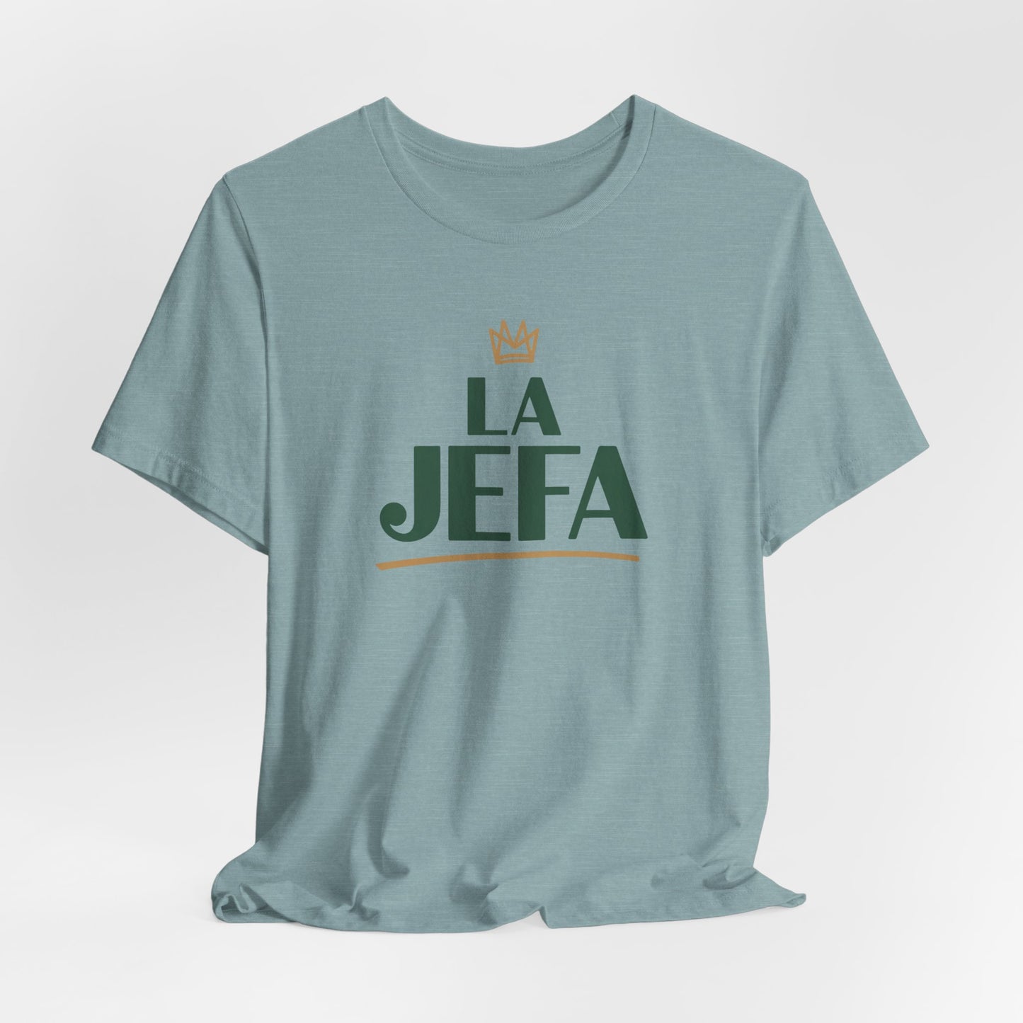 La Jefa T-Shirt - Female Boss Latina Power Tee - Gift for Her Spanish Empowerment Shirt - Bilingual Pride Top