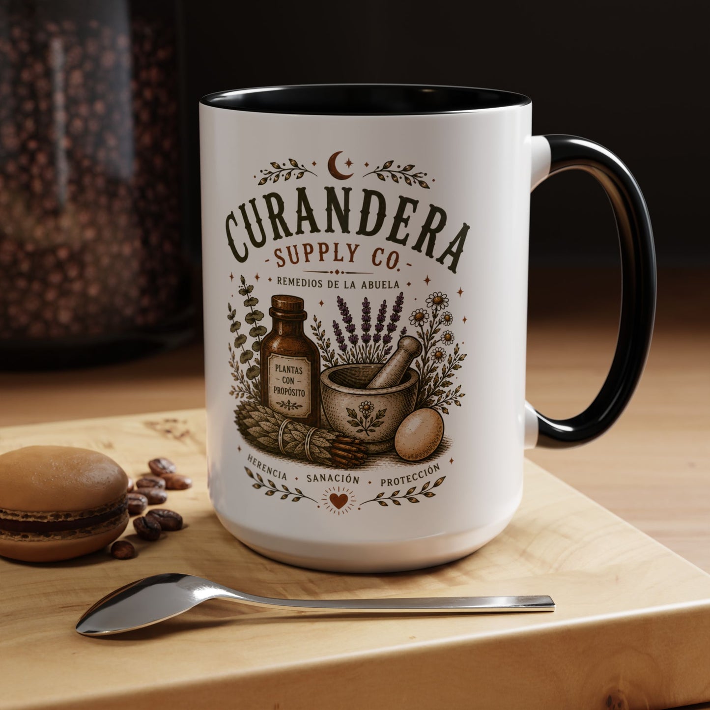 Bruja Mug - Latina Witch Coffee Cup | Spanish Gift for Her | Regalos para Mujer | Mystical Latina Power Mug
