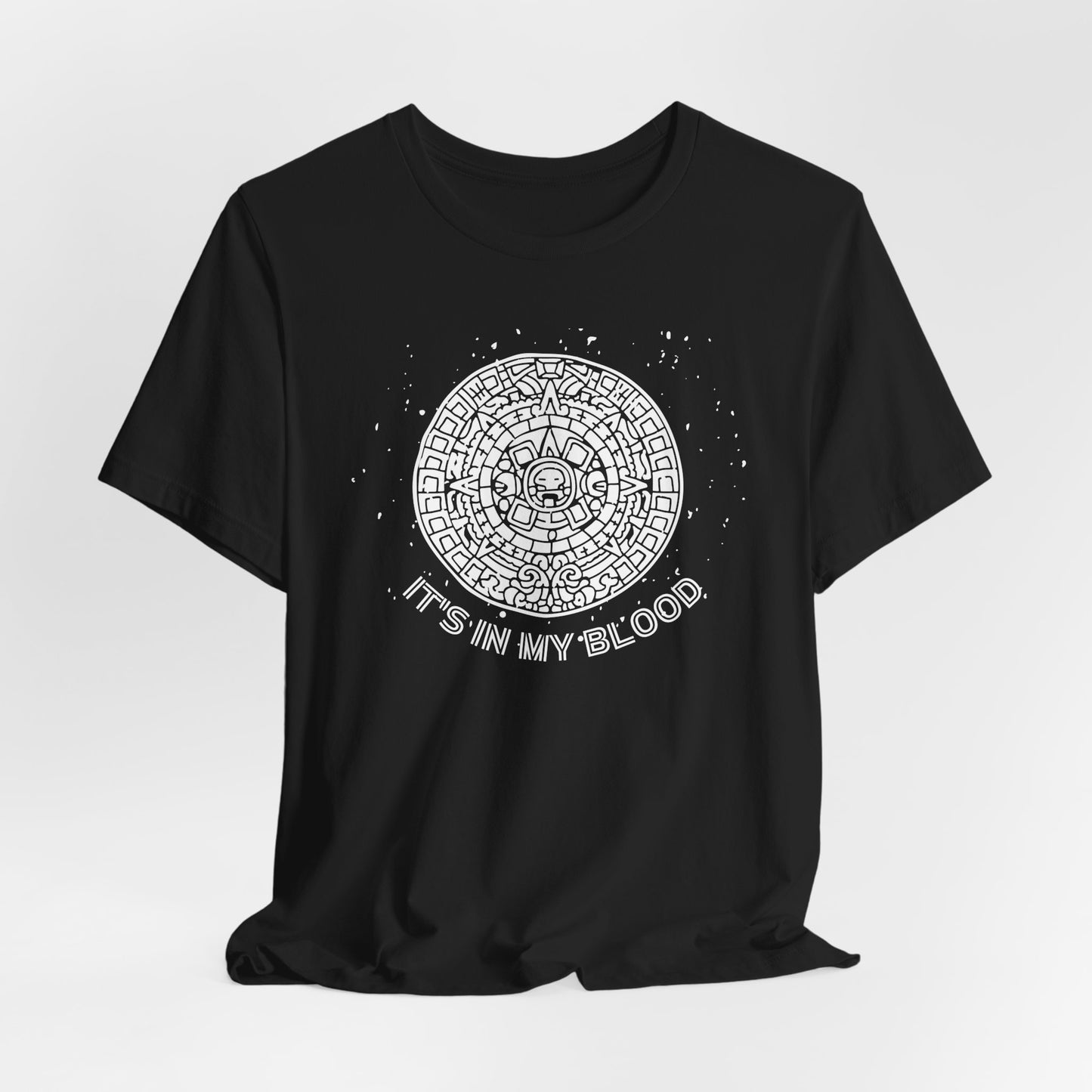 It's In my Blood Aztec shirt | Gift for Him Gift for Her camisa para hombre latino , otoño latino, Latino Heritage Month