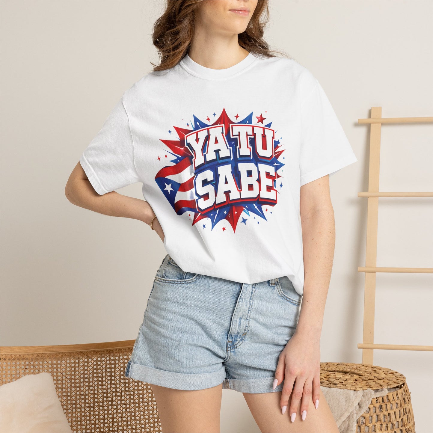 Ya Tu Sabe Comfort Colors Shirt | Puerto Rican Flag Tee