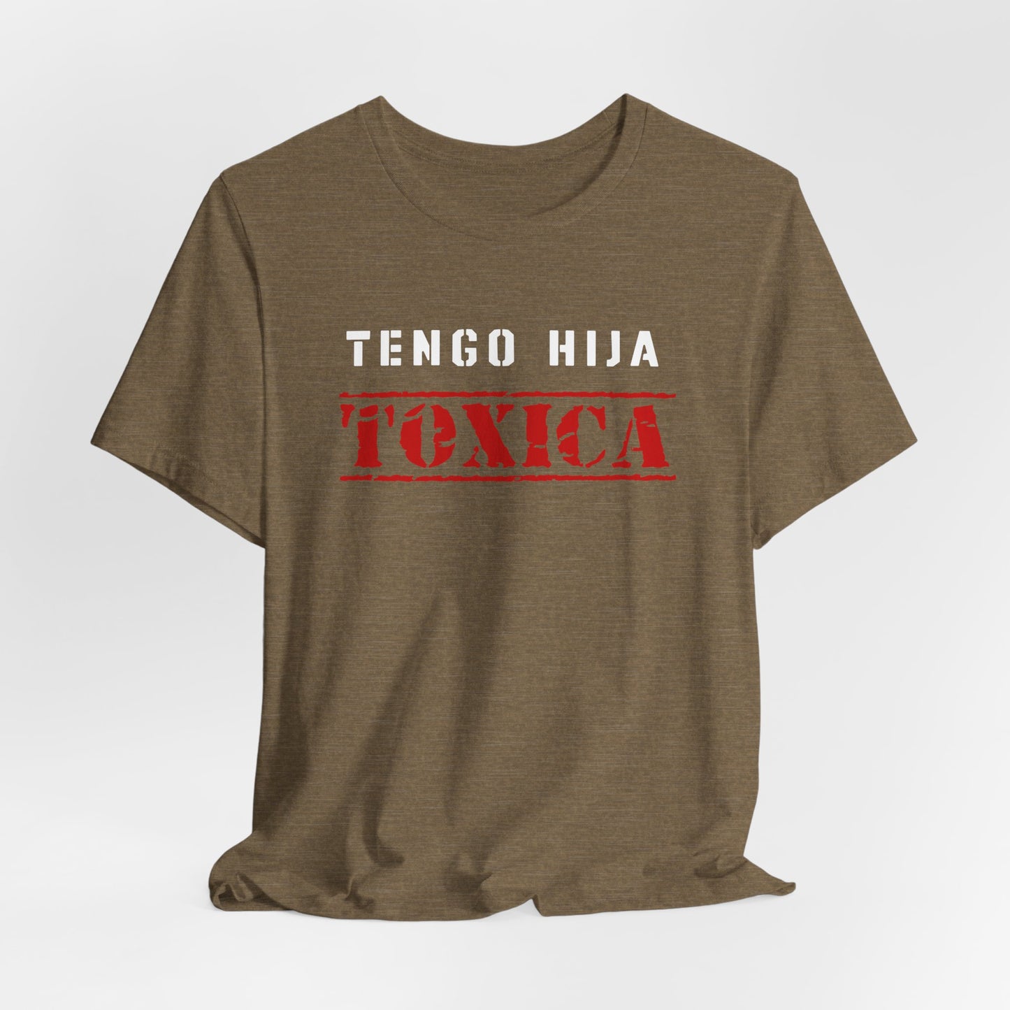 Tengo Hija Toxica Shirt | Padre Tee | Regalos para Papa | Camiseta para Hombre