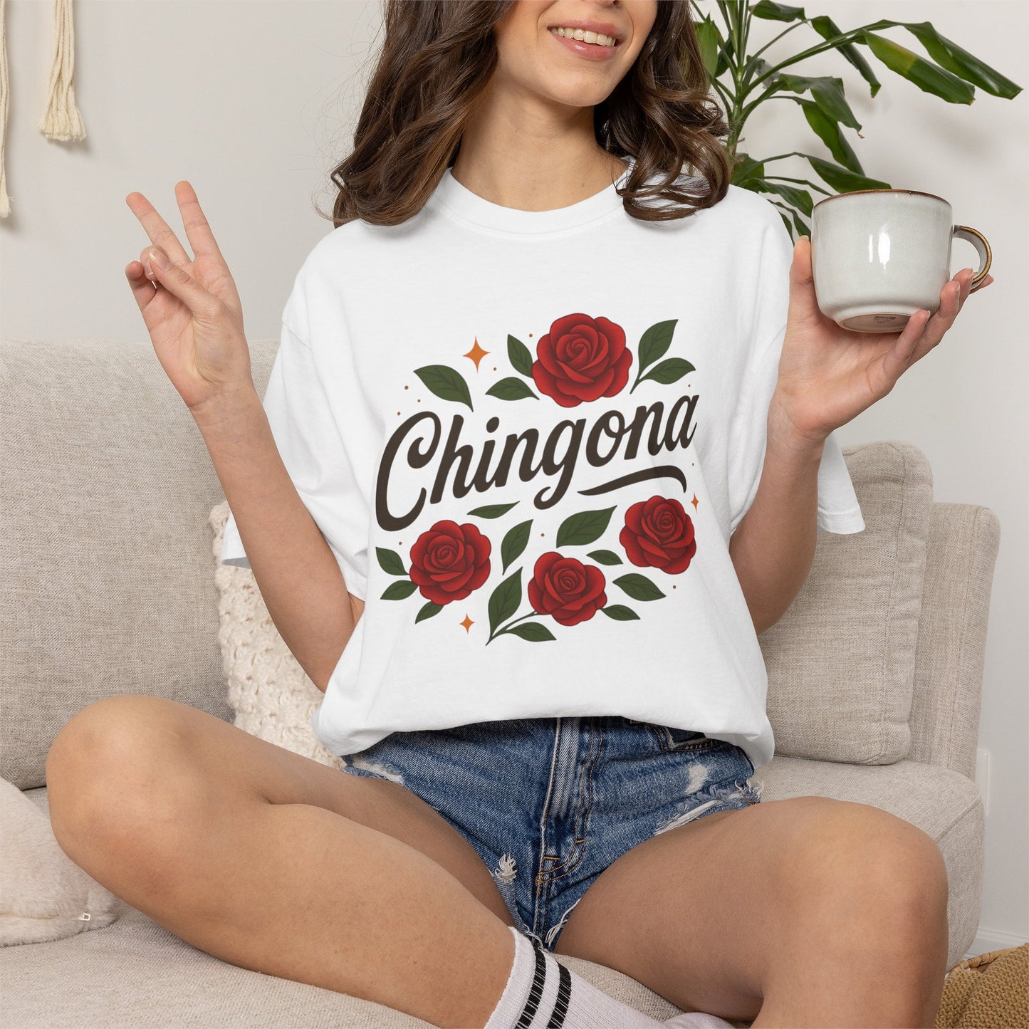 Chingona Shirt | Soy Chingona T-Shirt | Latina Empowerment | Mexican Pride Tee | Comfort Colors Tee | Latina Gift