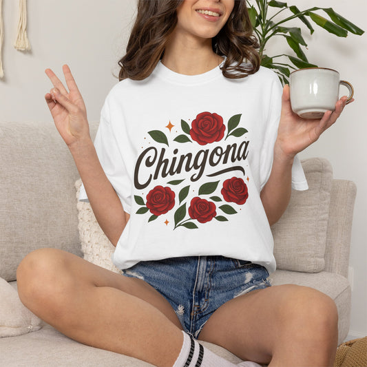 Chingona Shirt | Soy Chingona T-Shirt | Latina Empowerment | Mexican Pride Tee | Comfort Colors Tee | Latina Gift