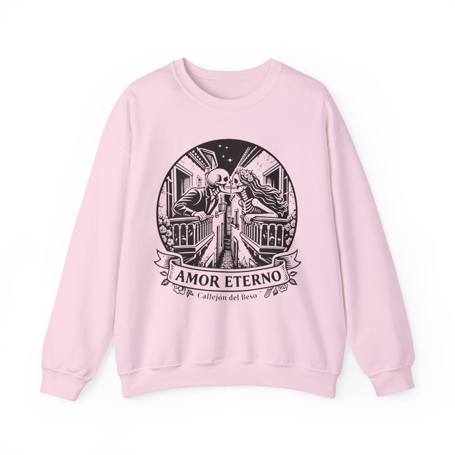 Amor Eterno Sweatshirt - Eternal Love Gift for Her - Latino Romance Couples Sweater - Mi Amor Para Siempre