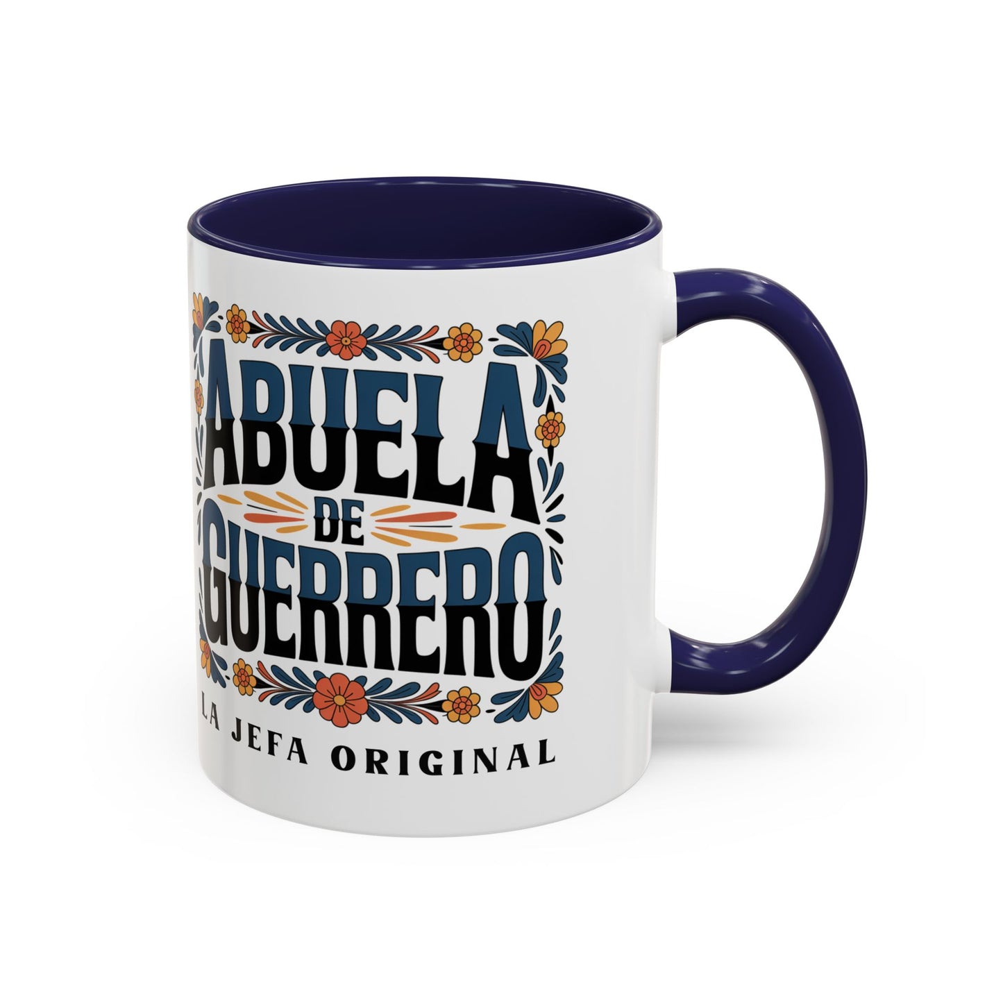 Abuela de Guerrero Mug - Latino Family Gift for Hispanic Grandma | Spanish Coffee Cup | Abuela Love Mug | Cafe con Abuela
