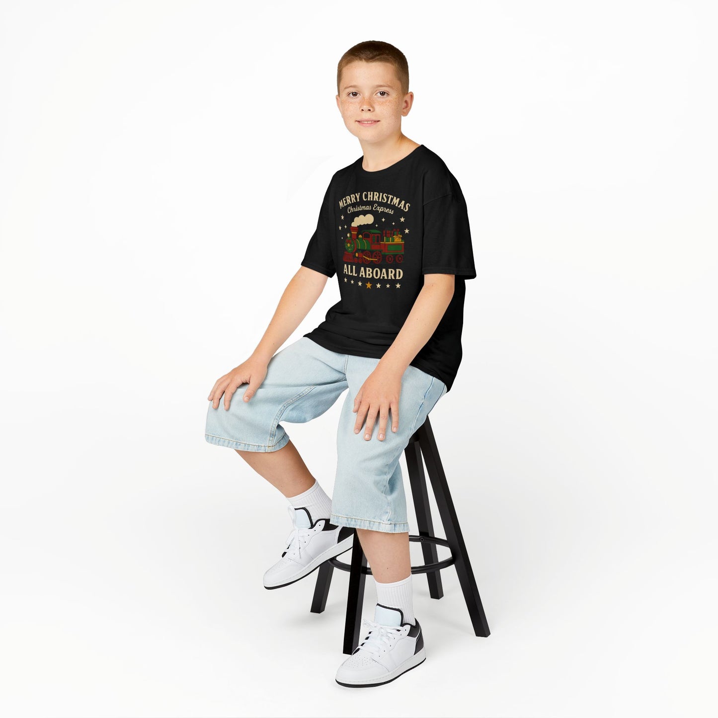 Christmas Train Kids shirt