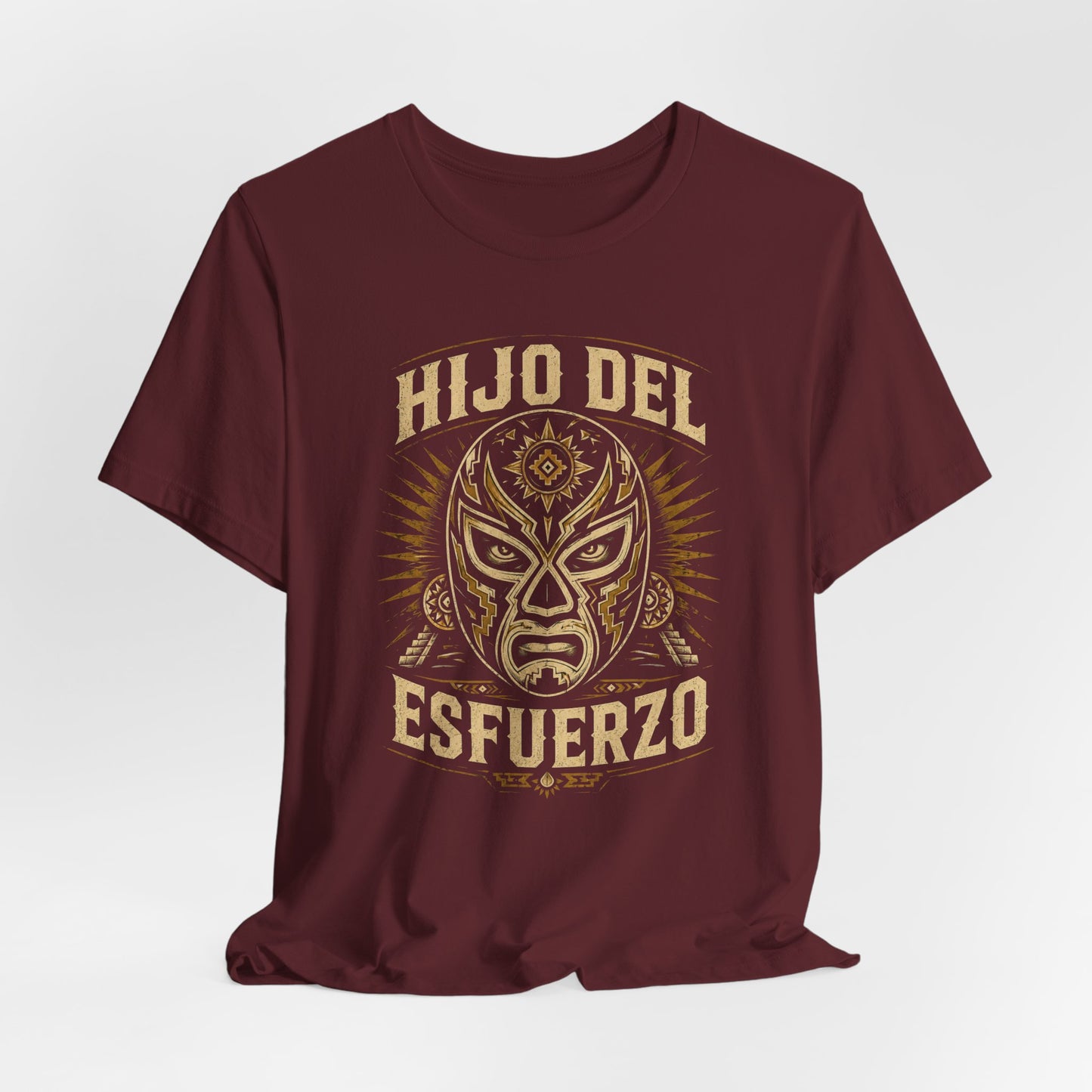 El Luchador T-Shirt - Mexican Wrestling Lucha Libre Shirt - Latino Pride Gift - Wrestler Tee - Español Heritage Apparel