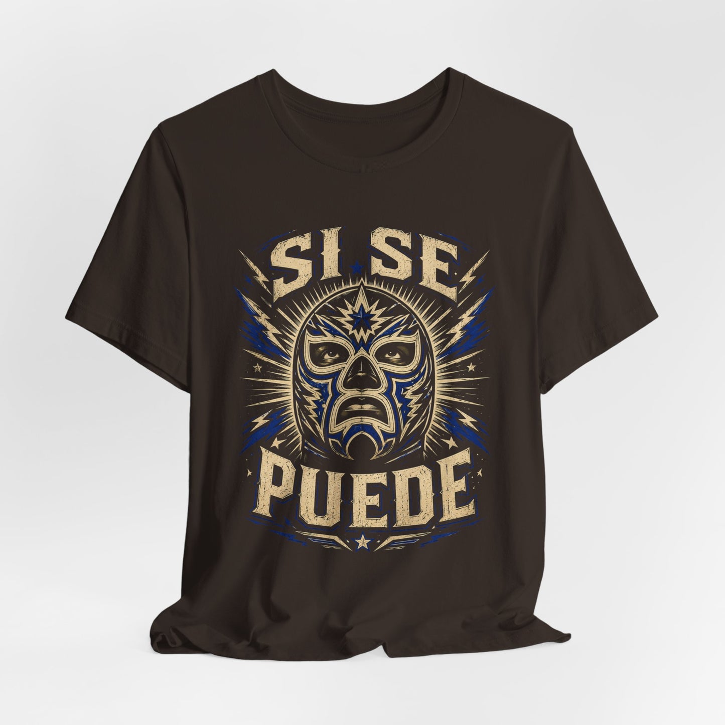 El Luchador T-Shirt - Mexican Wrestling Lucha Libre Tee - Latino Pride Gift for Him - Wrestler Shirt