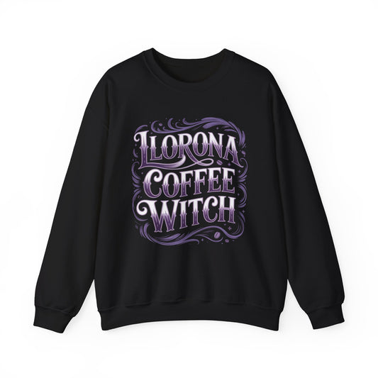 Llorona Before Coffee Sweatshirt - Latino Culture Humor Tee - Hispanic Cafecito Vibes Gift - Funny Spanish Morning Mood Shirt