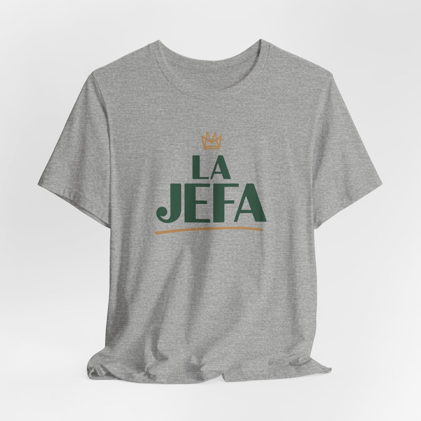 La Jefa T-Shirt - Female Boss Latina Power Tee - Gift for Her Spanish Empowerment Shirt - Bilingual Pride Top