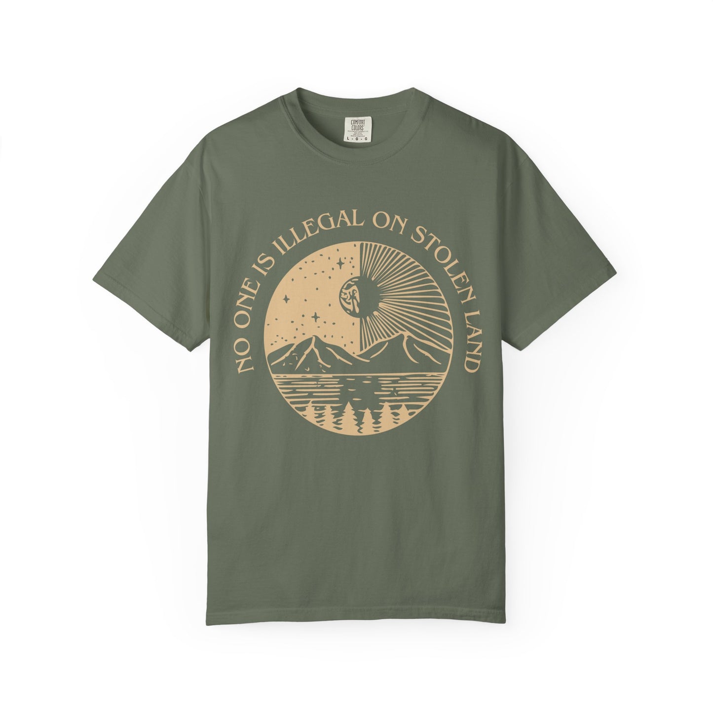 No One is Illegal on Stolen Land Shirt | Latina Empowerment Tee | Activism T-shirt
