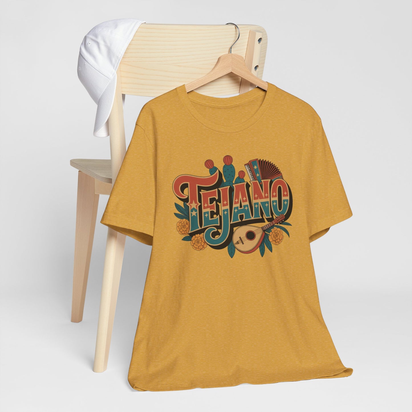 Tejano T-Shirt - Orgulloso Tejano Pride Tee - Texas Mexican Heritage Gift - Latino Culture Shirt - Tex Mex Style