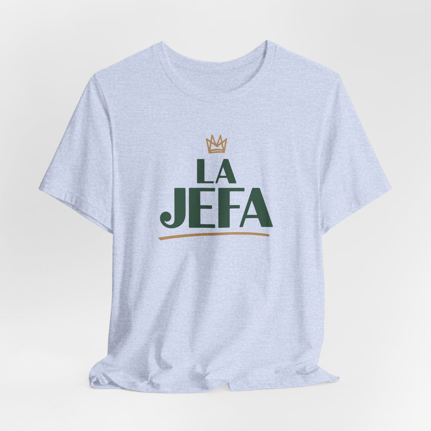 La Jefa T-Shirt - Female Boss Latina Power Tee - Gift for Her Spanish Empowerment Shirt - Bilingual Pride Top