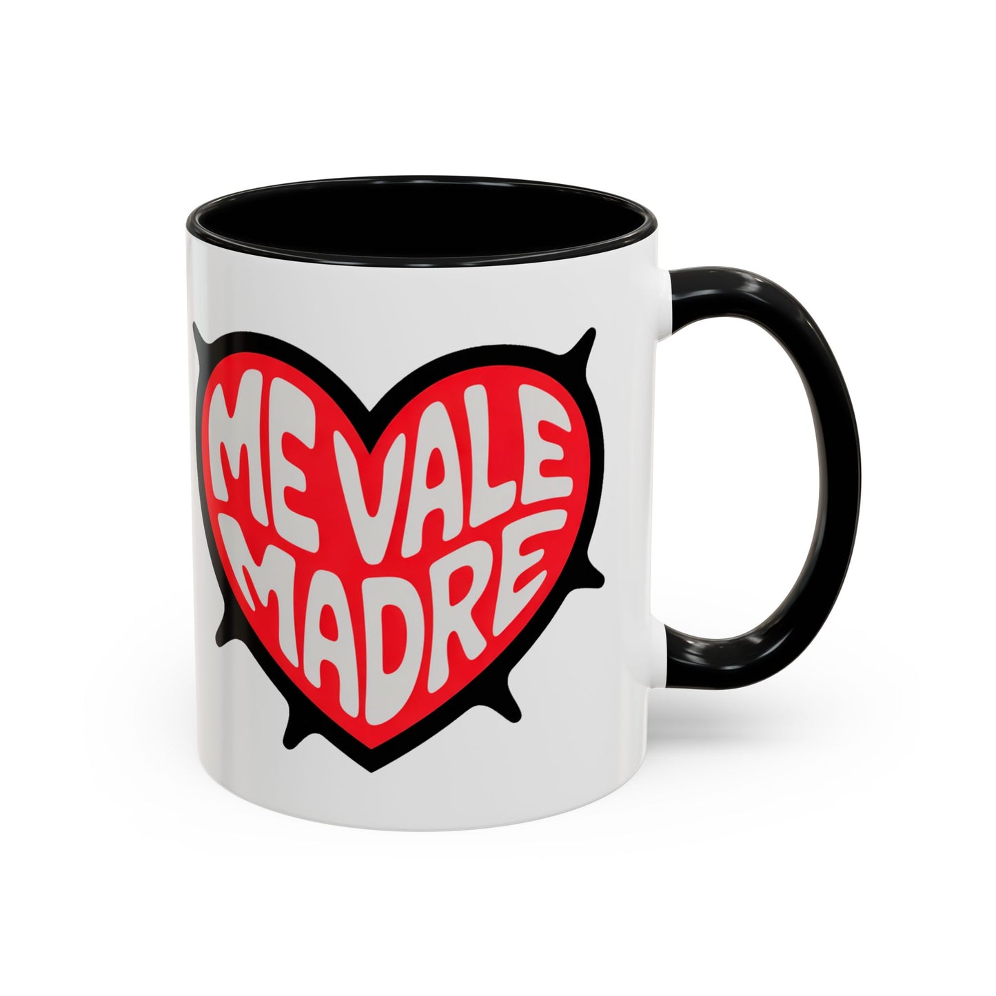 Me Vale Madre Mug - Funny Mexican Saying Cup | Latino Family Gift | Spanish Phrases Coffee Mug | Dicho Mexicano
