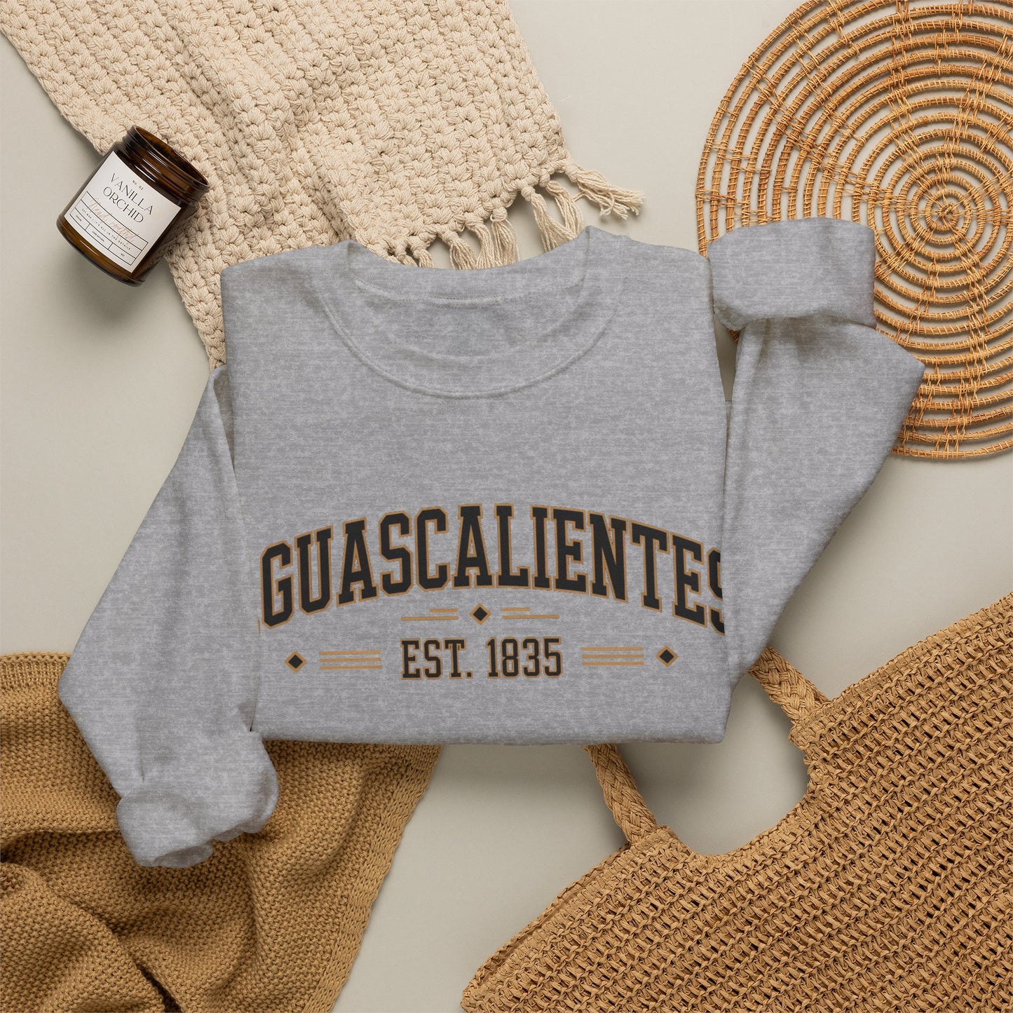 Aguascalientes Sweatshirt - Mexican Heritage Pride - Hidrocálidos Gift - Regional Mexico State Apparel