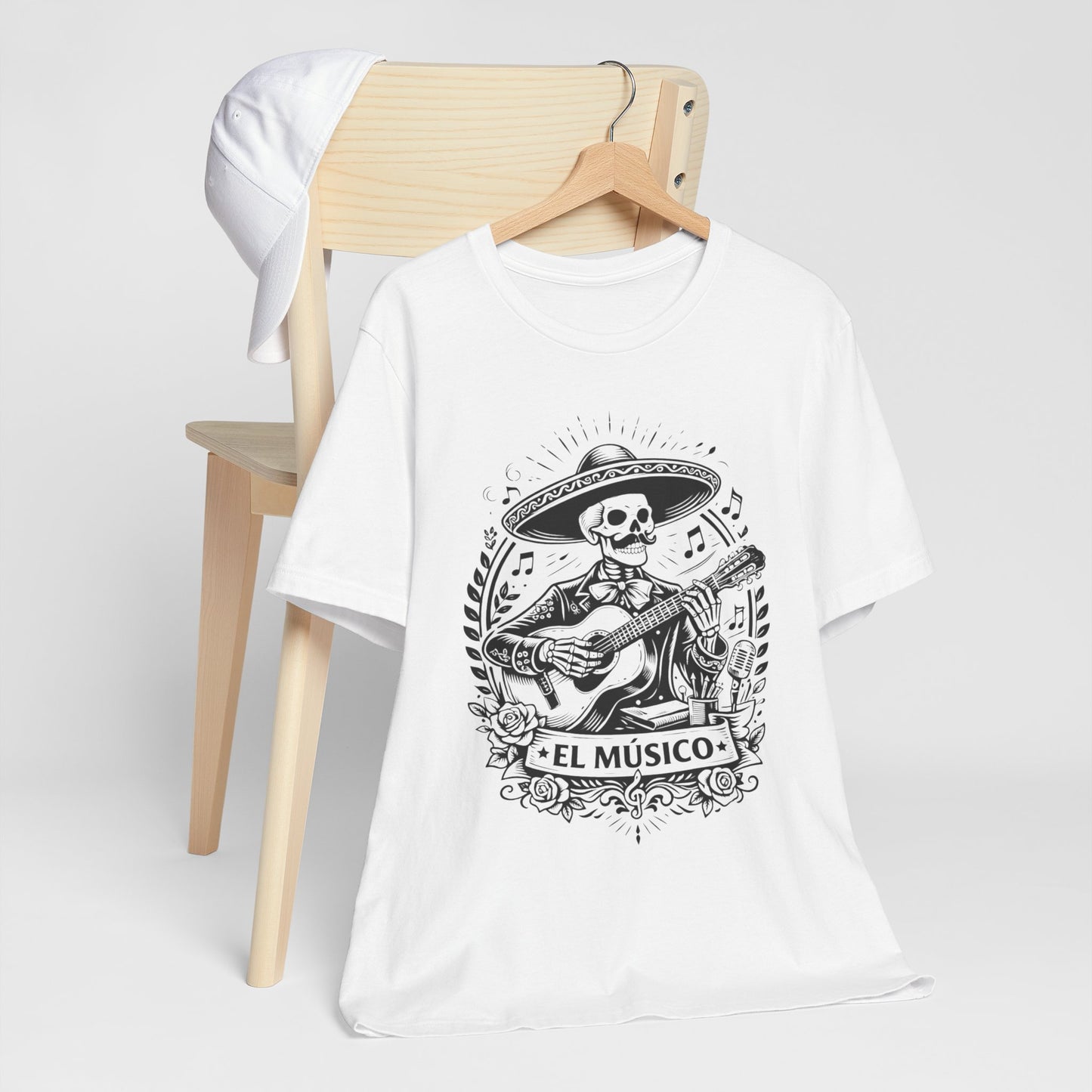 El Musico T-Shirt - Latino Musician Tee - Hispanic Pride Music Lover Gift - Cultura Latina Shirt - Musico Regalo