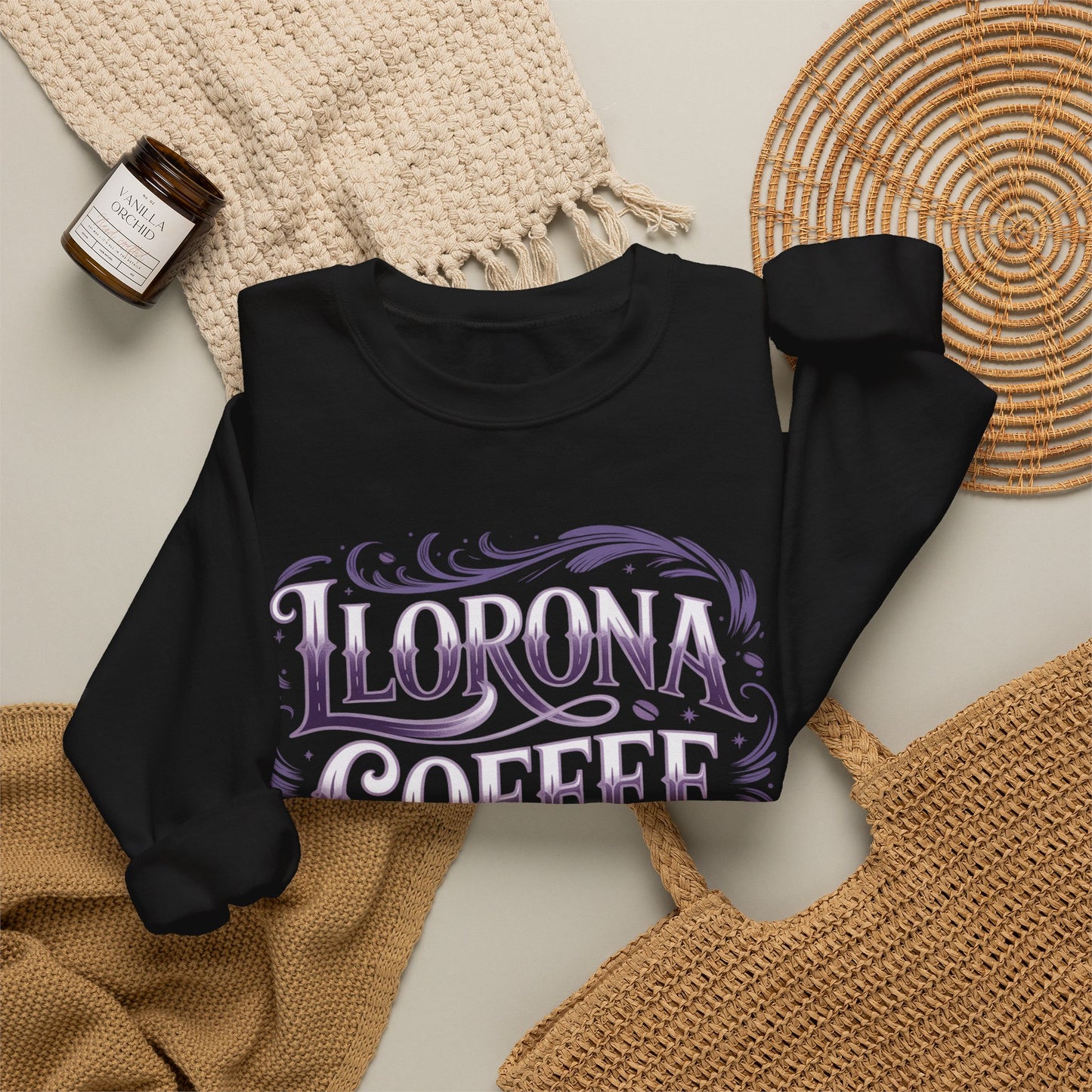Llorona Before Coffee Sweatshirt - Latino Culture Humor Tee - Hispanic Cafecito Vibes Gift - Funny Spanish Morning Mood Shirt