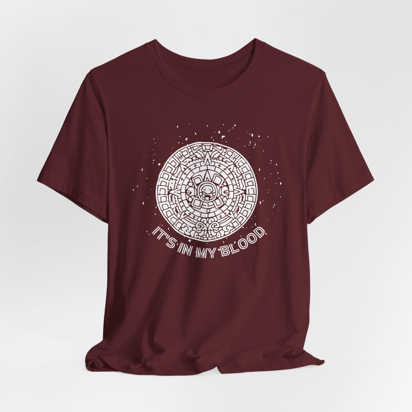 It's In my Blood Aztec shirt | Gift for Him Gift for Her Birthday Graduation Tee Mayan Tshirt