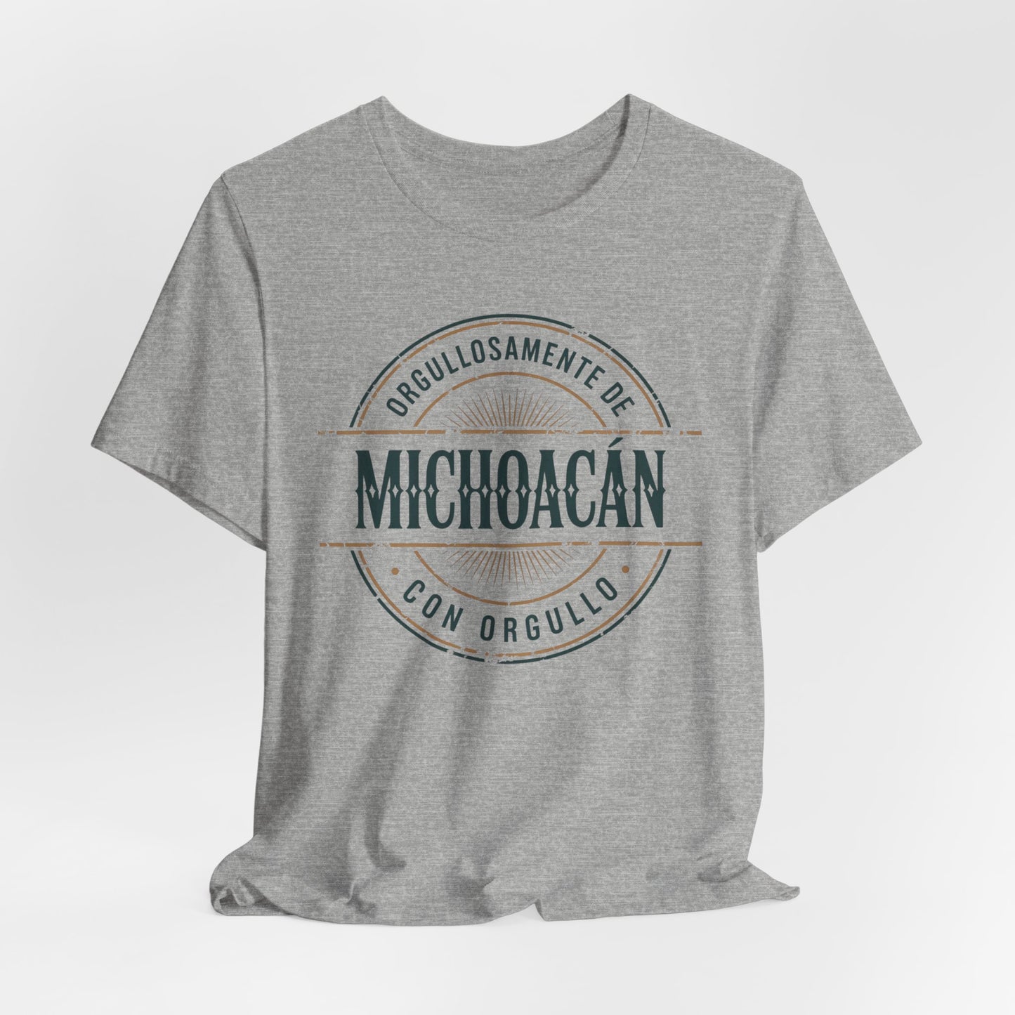 Michoacán T-Shirt | Mexican Heritage Tee | Orgullo Mexicano | Michoacán Pride Gift | Mexico Regional Shirt