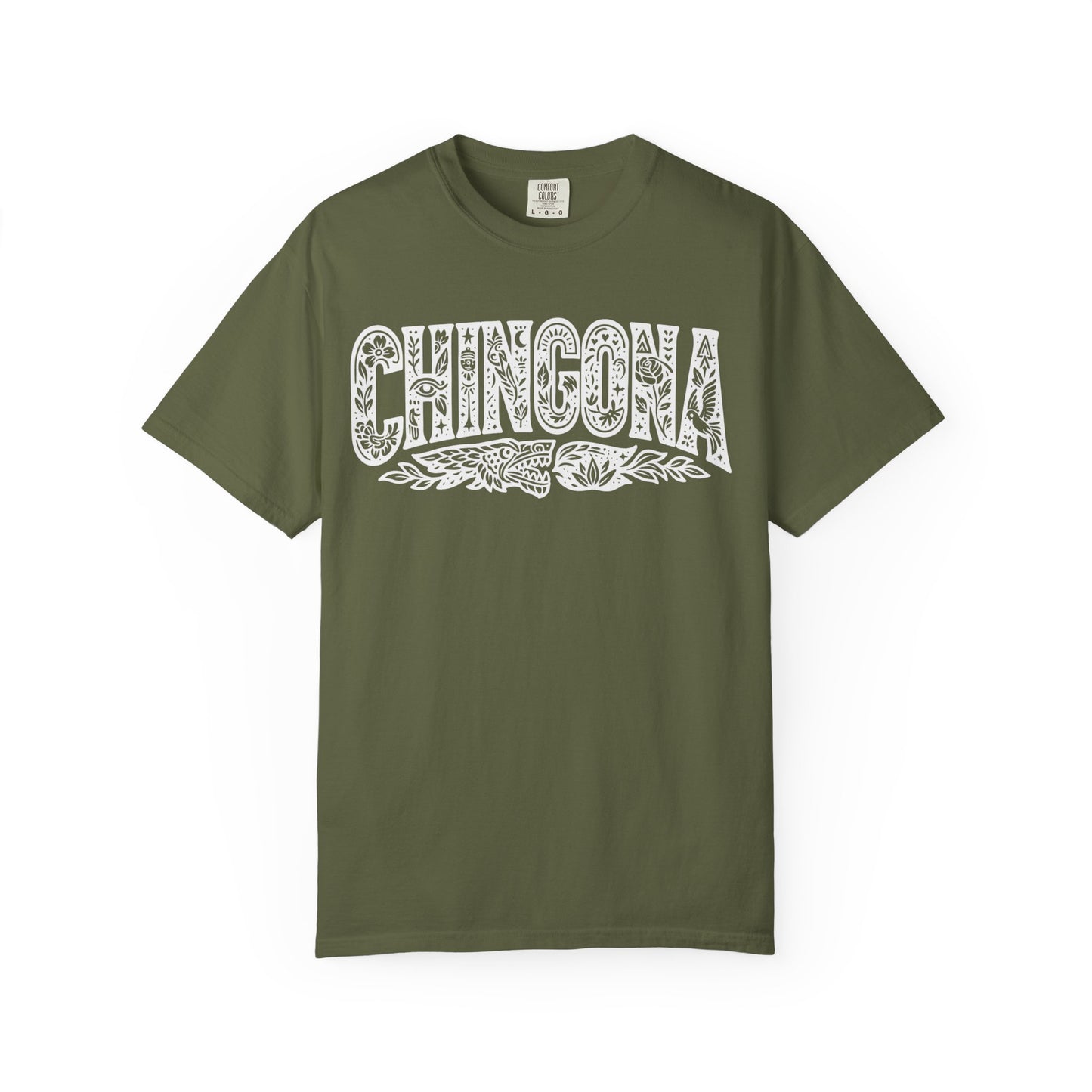 Mexican Art Chingona Shirt | Chingona AF Tee | Latina Shirt