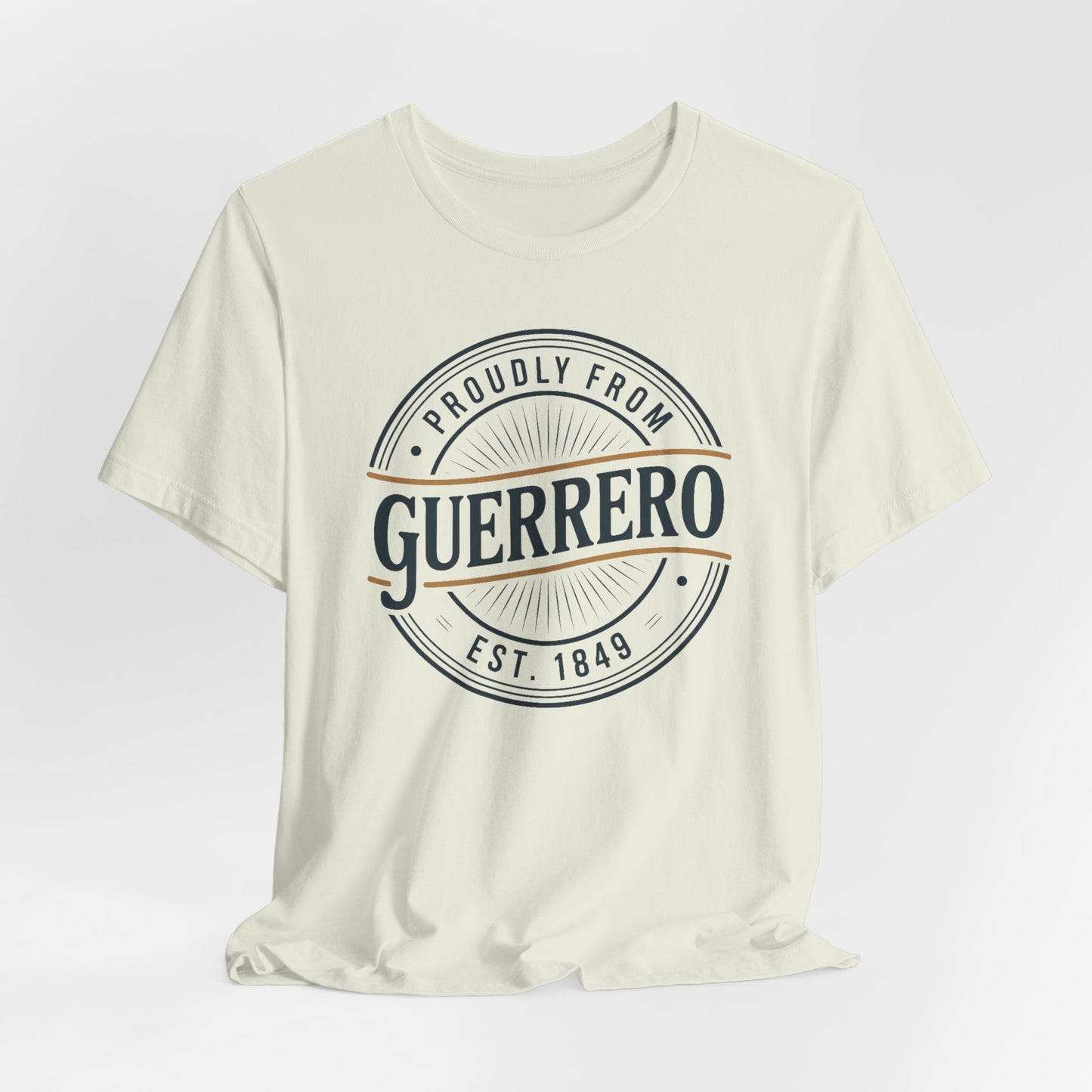 Guerrero T-Shirt - Mexican Heritage Tee - Guerrero State Pride - Latino Warrior Shirt - Orgullo Mexicano Gift