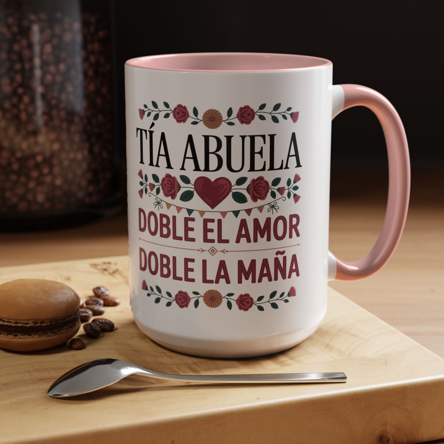 Tia Mug - Regalo Para Mi Tia Favorita | Spanish Gift for Aunt | Latina Pride Coffee Cup | Regalos Para Mujer