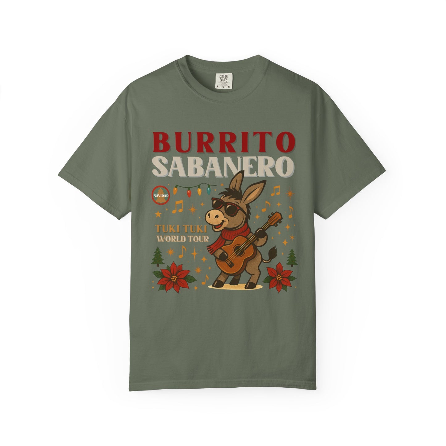 Burrito Sabanero Navidad Shirt | Camisa de Navidad Funny Xmas Tee |  Bilingual Shirt