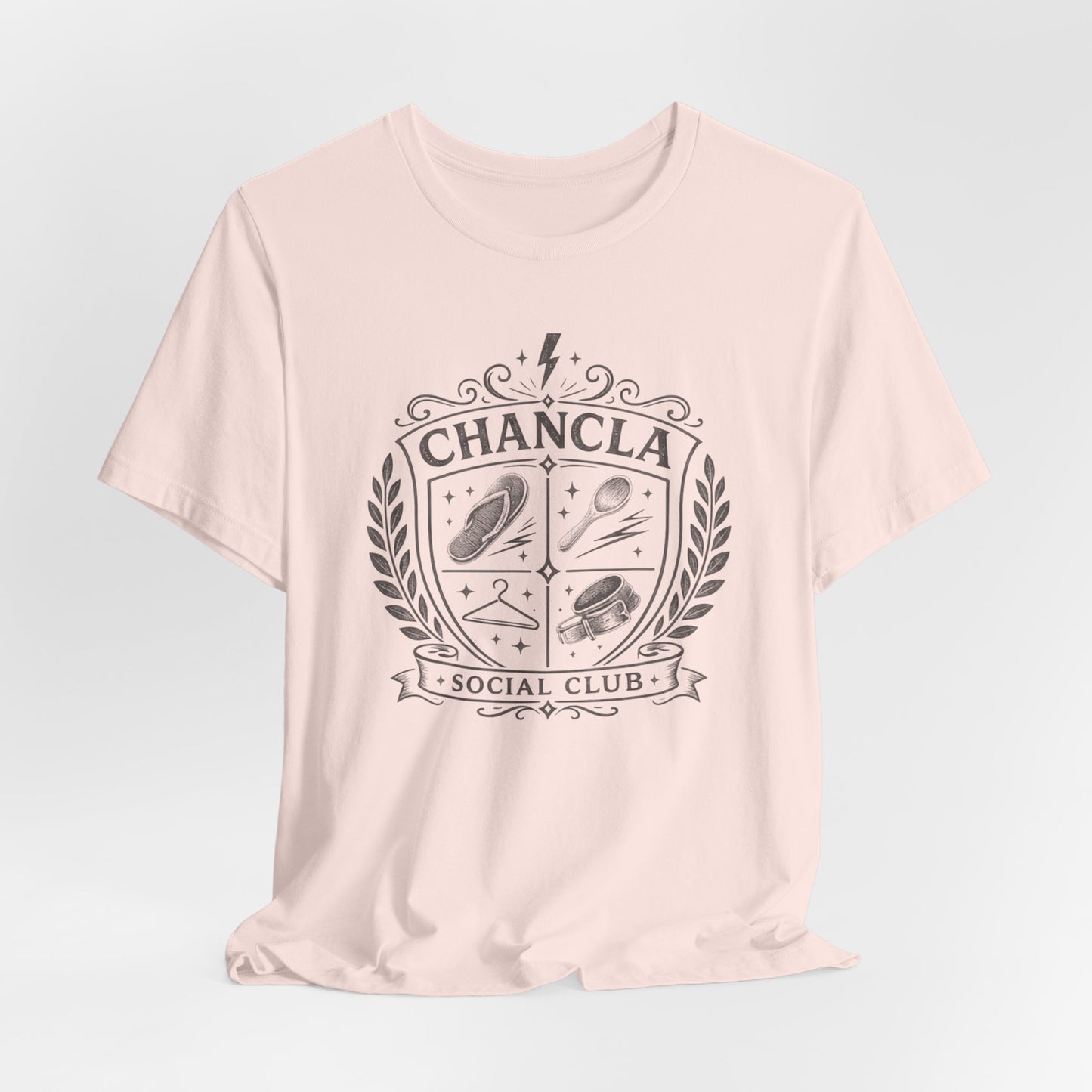 Comadre Energy T-Shirt - Chancla Power Latina Gift - Funny Spanish Shirt for Her - Regalos para Mujer