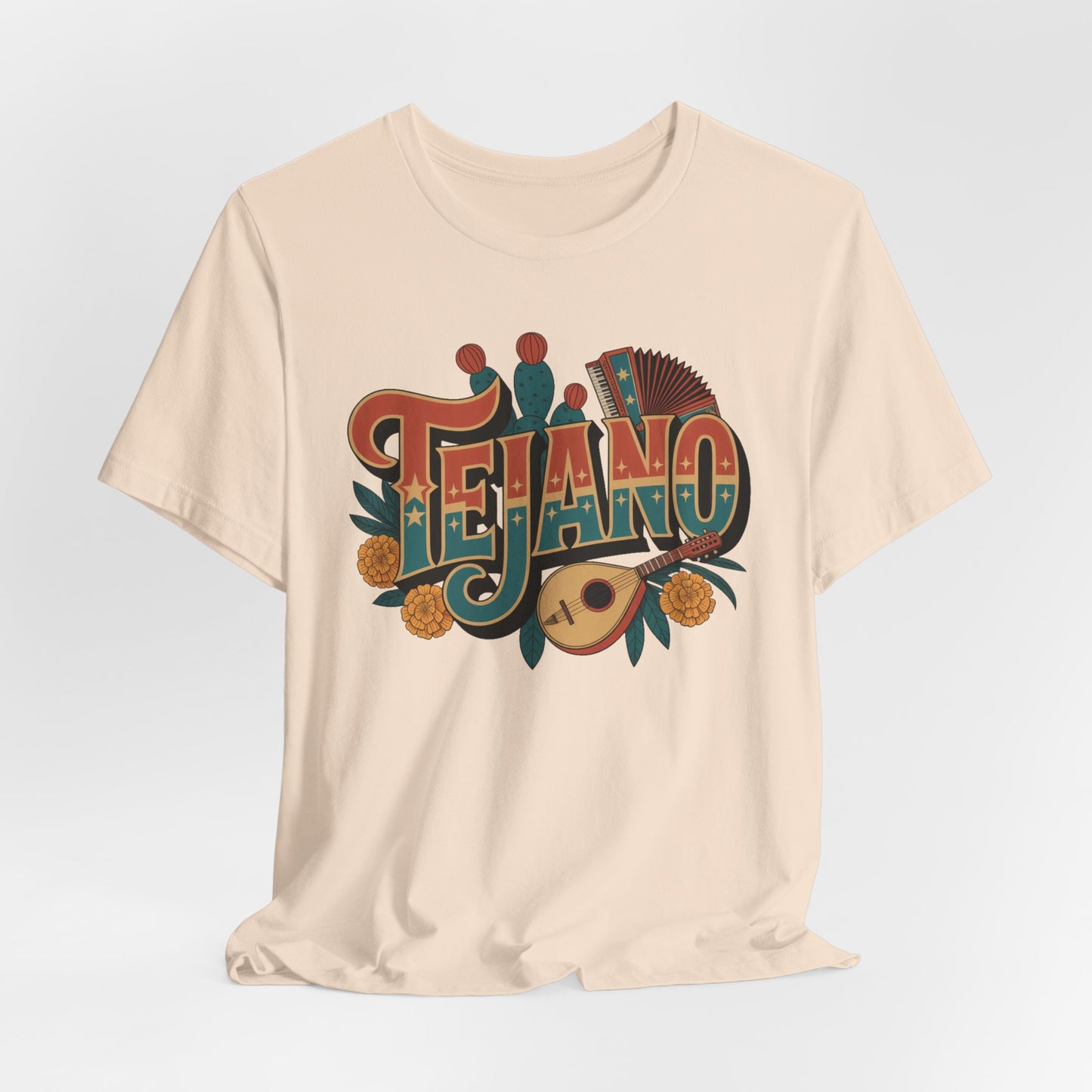 Tejano T-Shirt - Orgulloso Tejano Pride Tee - Texas Mexican Heritage Gift - Latino Culture Shirt - Tex Mex Style