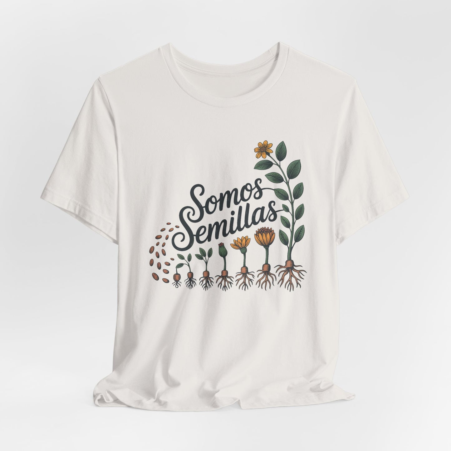 Somos Semillas T-Shirt | Latino Heritage Tee | Hispanic Culture Gift | Latinx Apparel | Somos Fuertes Shirt