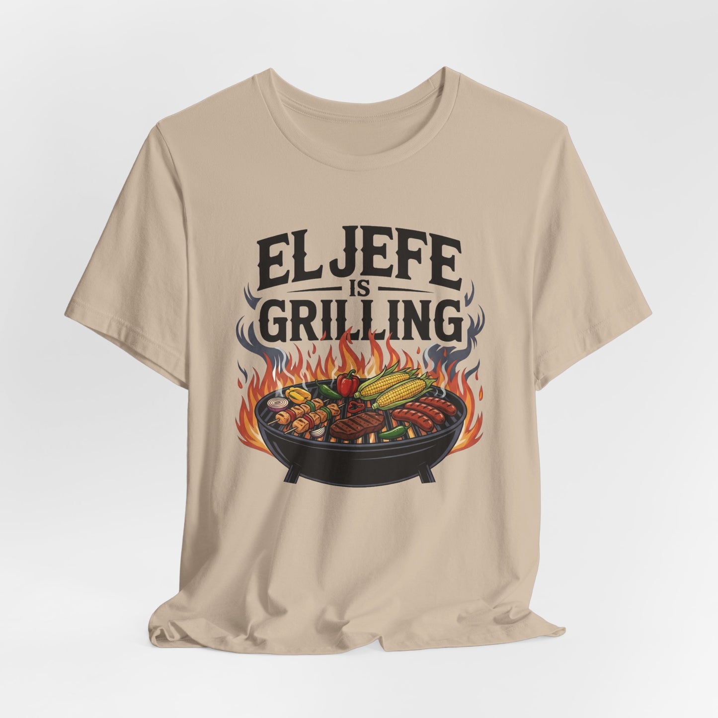El Jefe T-Shirt - Latino Pride Boss Tee - Hispanic Heritage Gift - Jefe Papa Shirt - Spanish Tshirt for Men