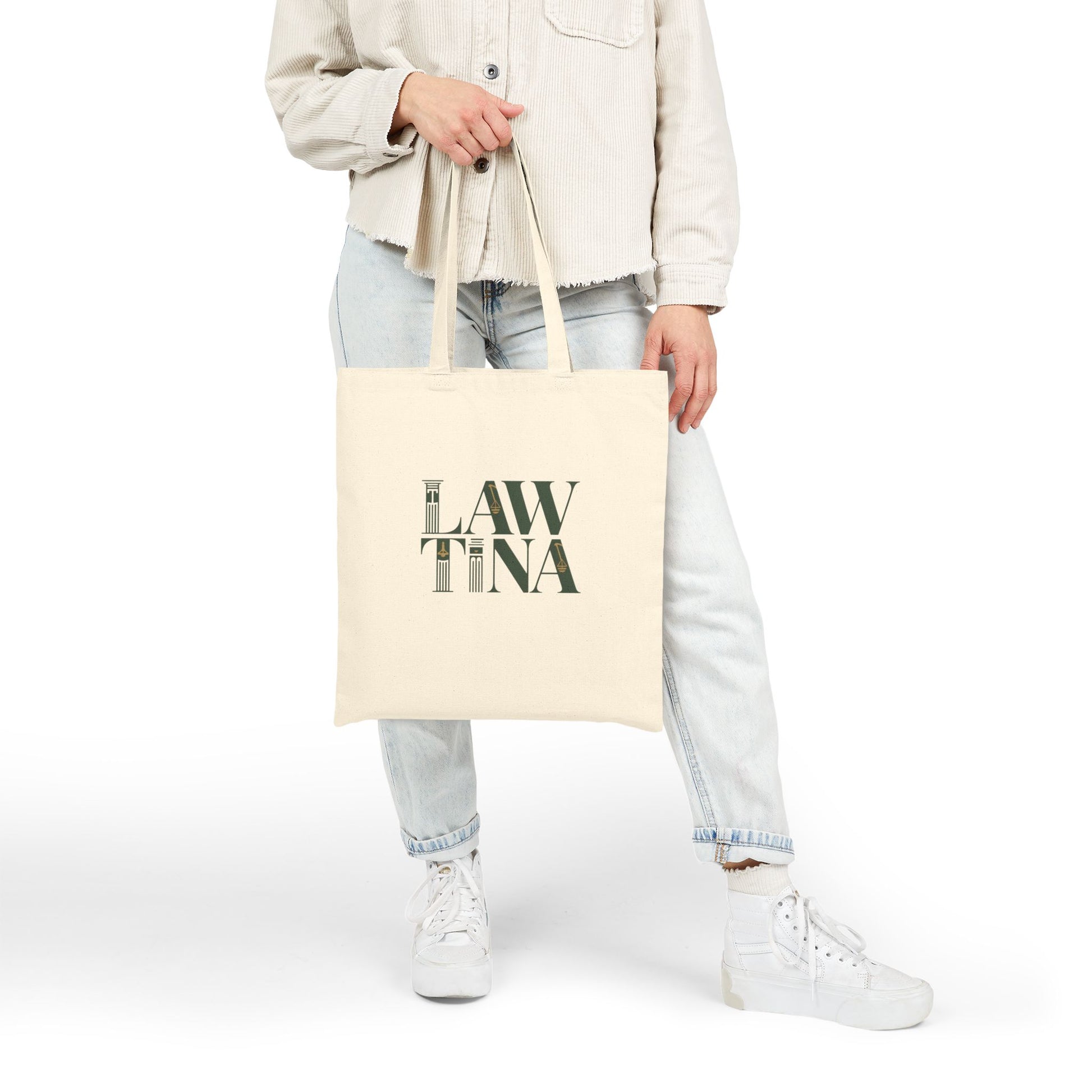 Lawtina Bag Bags — Fierce Latina Lawyer Tote, Abogada Latina Gift, Law School Graduation Present, Mujer Fuerte Professional Bag (view 4 of 4)