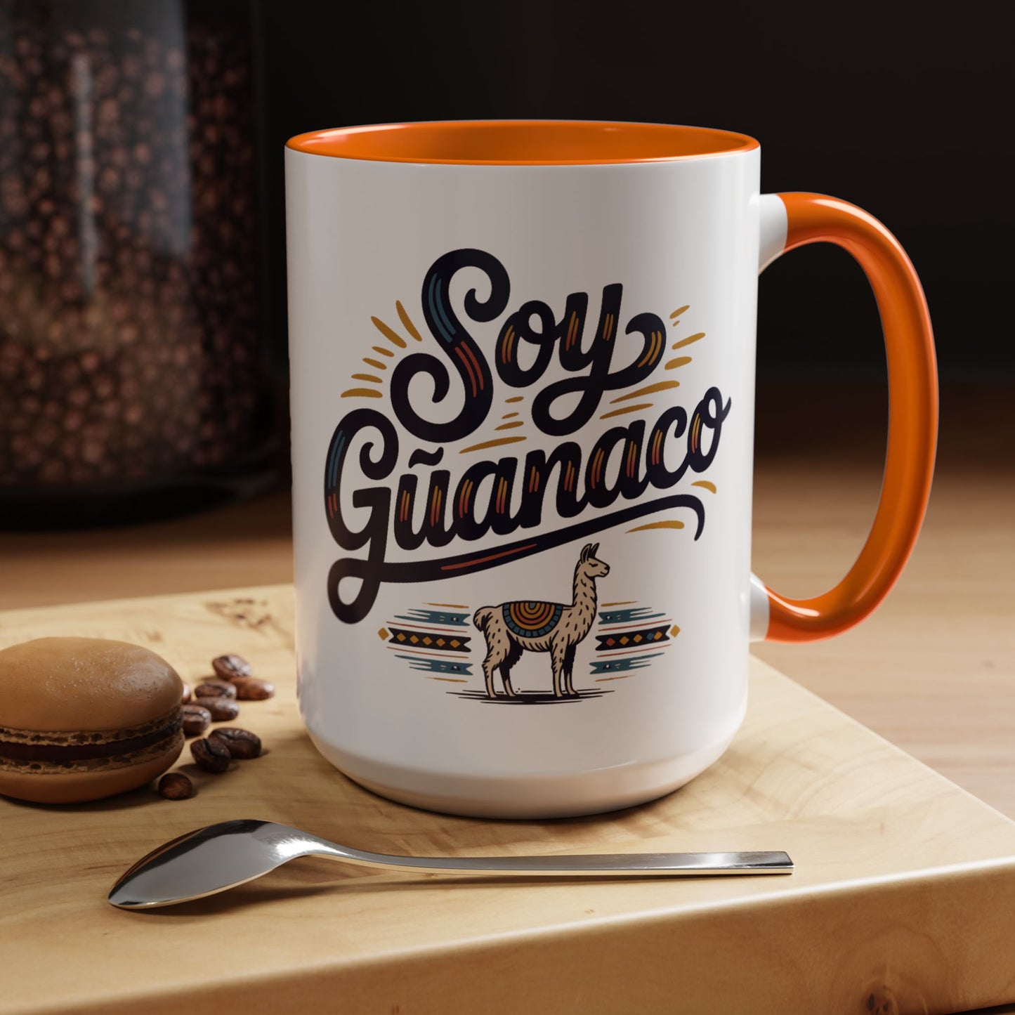 Soy Guanaco El Salvador Mug - Salvadoran Pride Coffee Cup | Pulgarcito Latino Gift | Central American Hispanic Pride Mug
