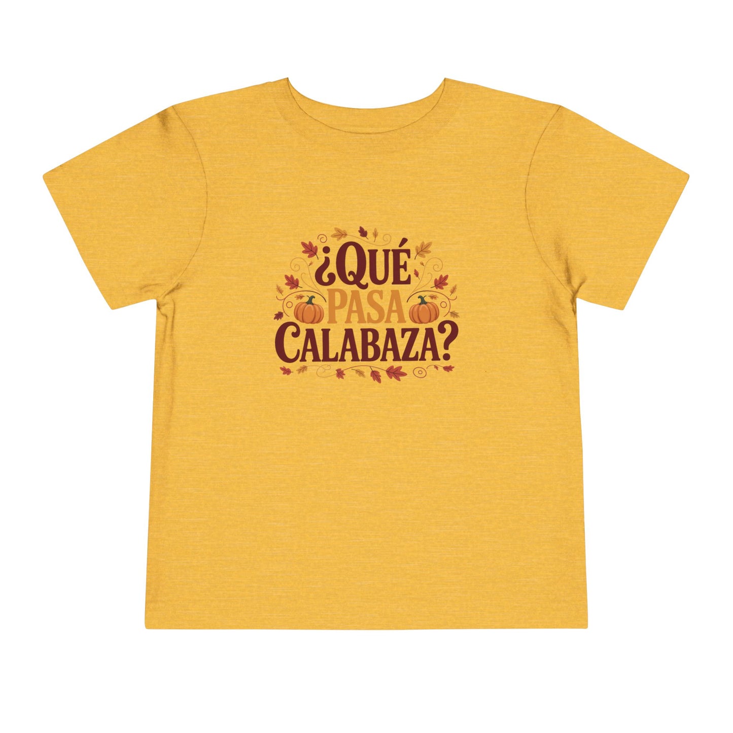 Que Pasa Calabaza T-Shirt Kids clothes — Funny Hispanic Heritage Tee (view 4 of 8)