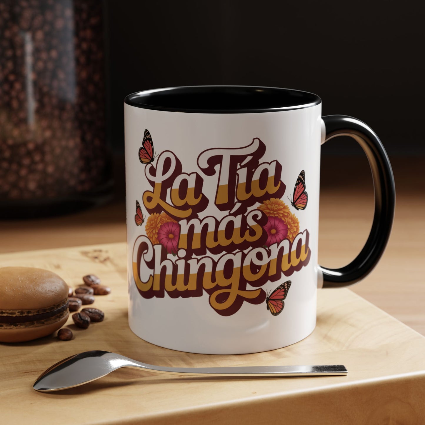 Tia Mug - Best Tia Ever Coffee Cup Gift - Latino Family Tia Querida Mug - Hispanic Aunt Birthday Gift - Tia Regalo