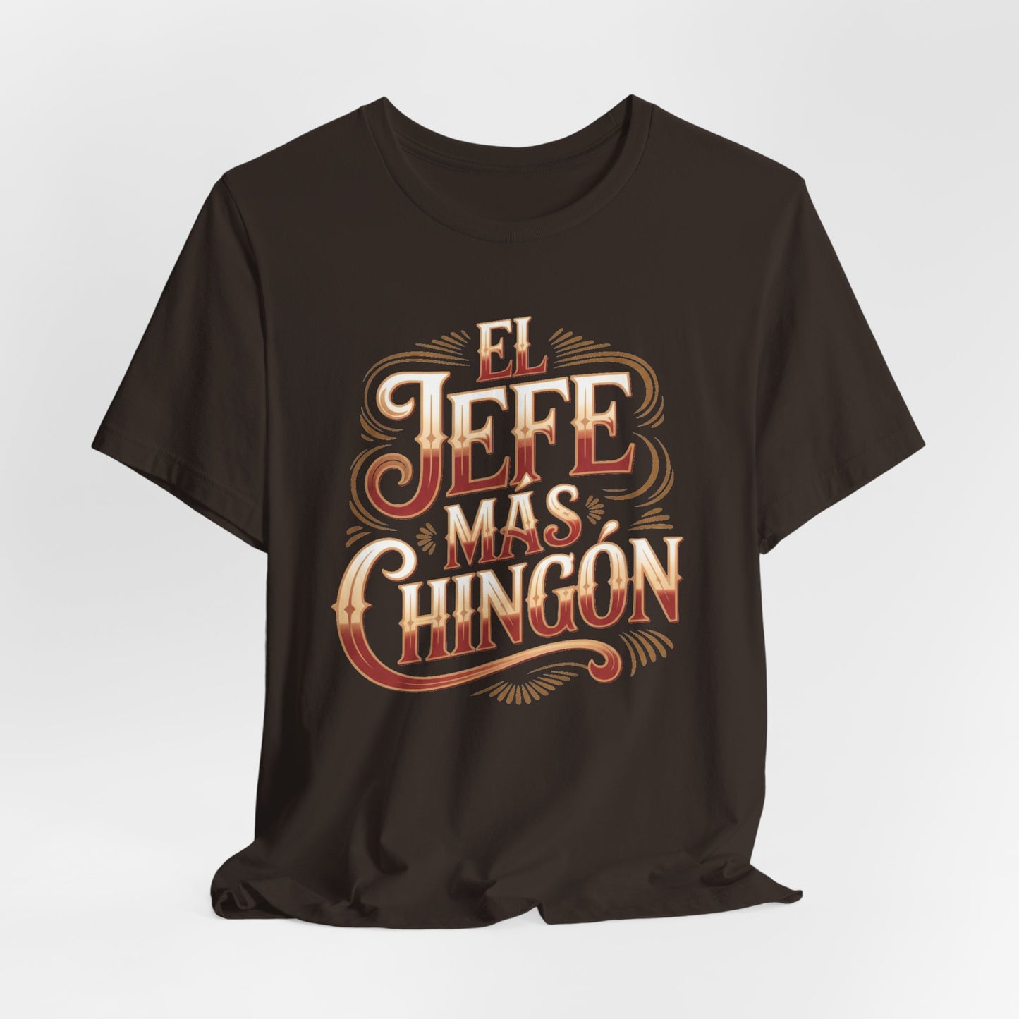 El Jefe T-Shirt - Latino Boss Tee - Hispanic Pride Shirt - Spanish Saying Gift - Latino Heritage Apparel
