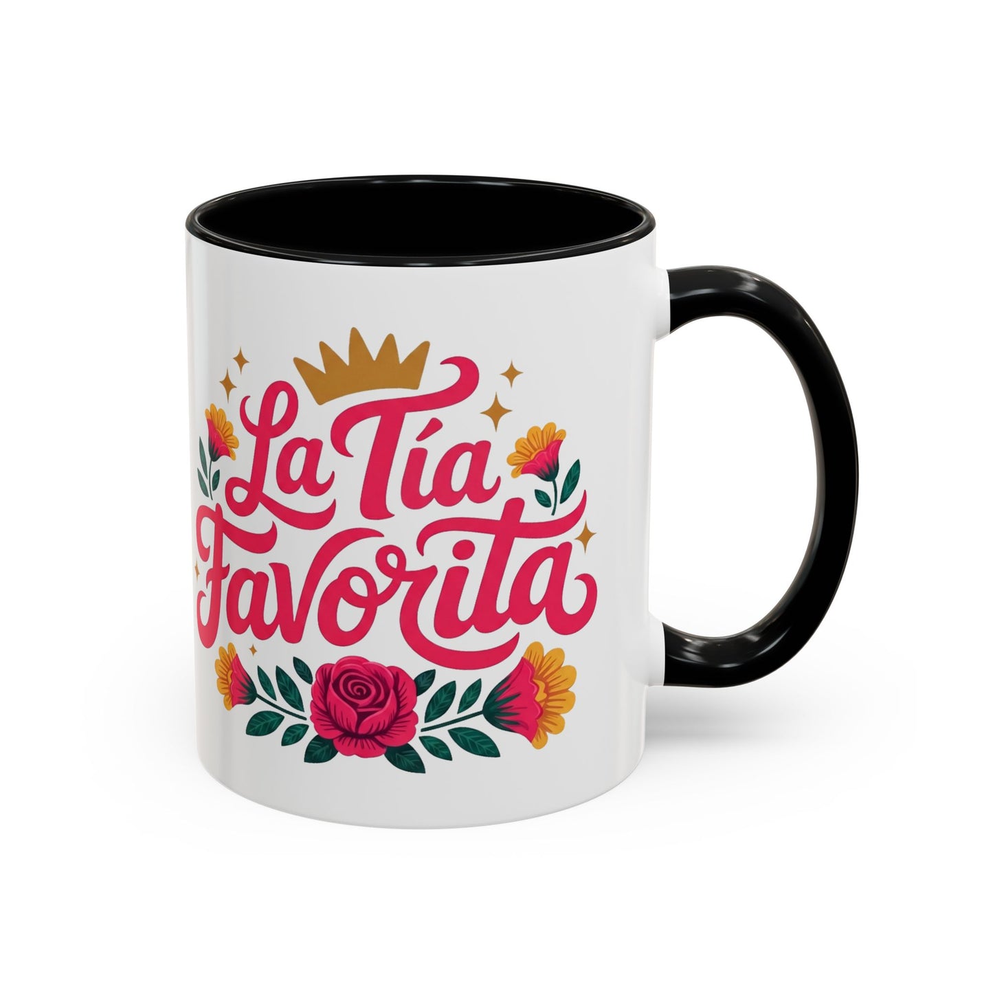 Tía Mug - Best Tía Ever Coffee Cup - Latino Family Gift - Tía Querida Birthday Present - Hispanic Tía Regalo