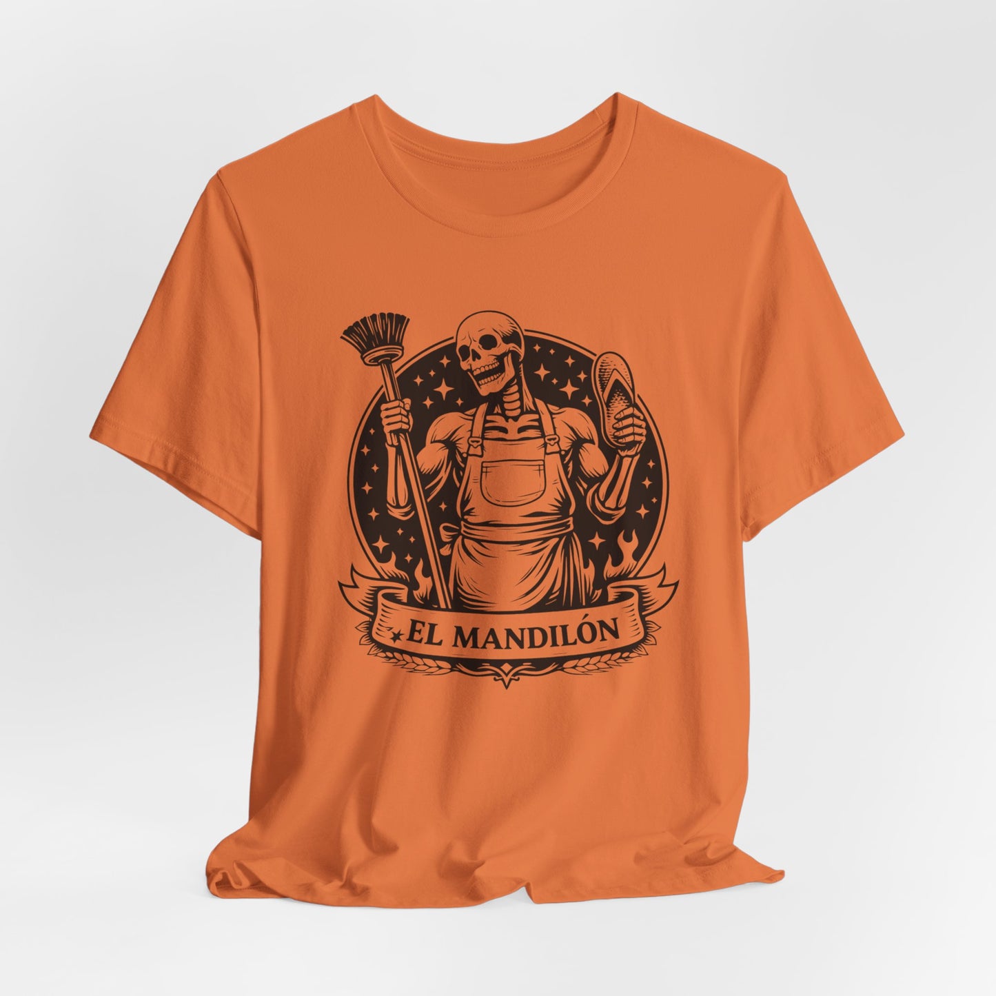 El Mandilon T-Shirt - Funny Latino Tee Gift for Hispanic Dad - Mexican Sayings Shirt - Spanish Humor Gift