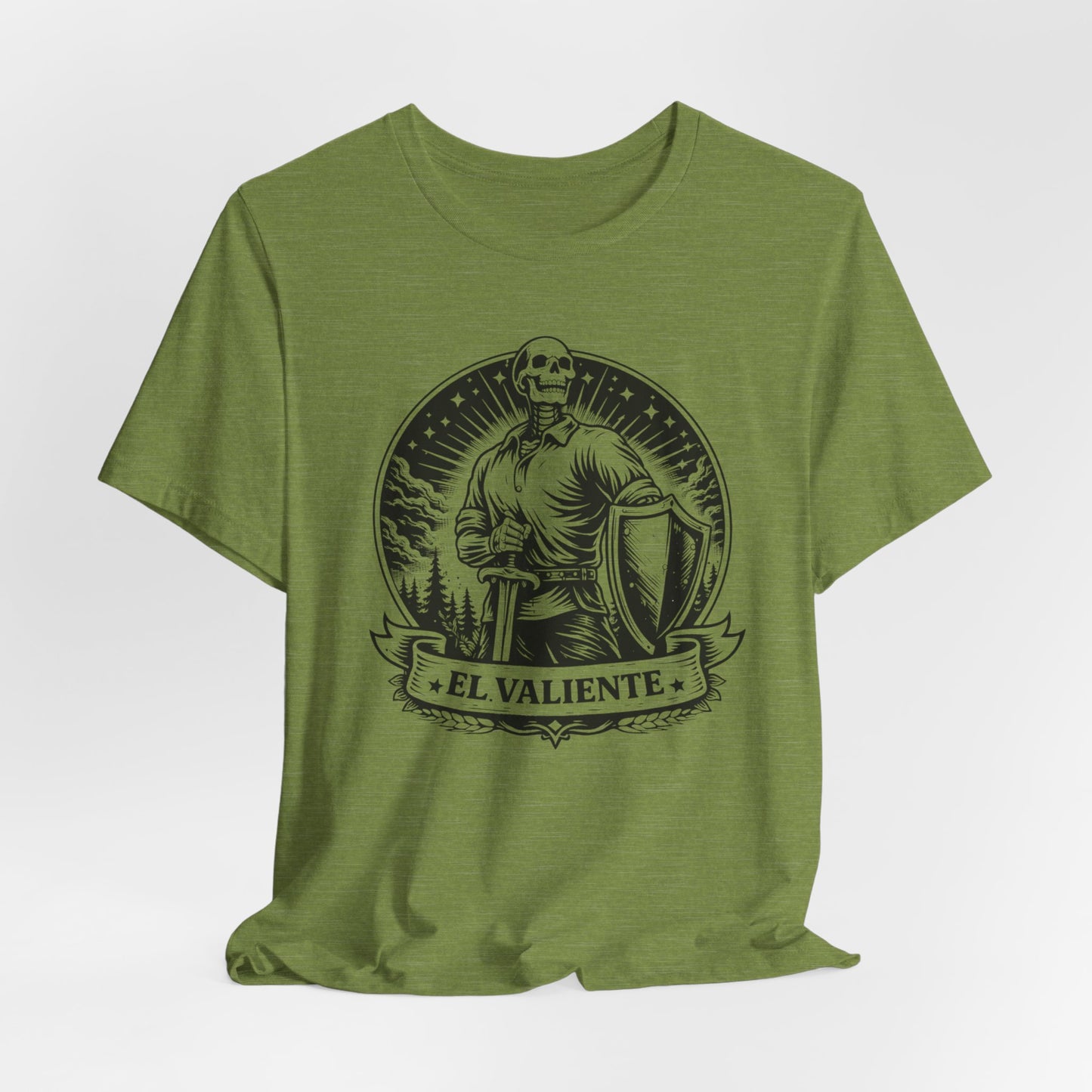 El Valiente T-Shirt - Latino Heritage Tee - Brave Warrior Gift - Hispanic Pride Shirt - Spanish Saying Tee