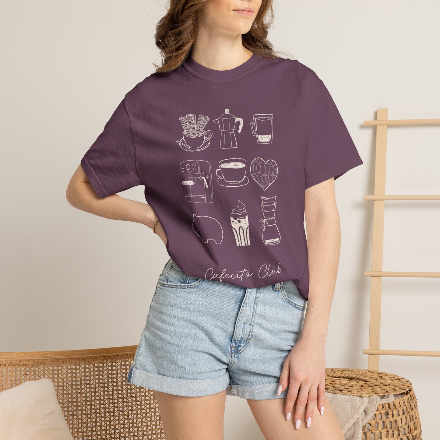 Cafecito Club Tshirt | Camiseta Gifts | Cafecito y Concha