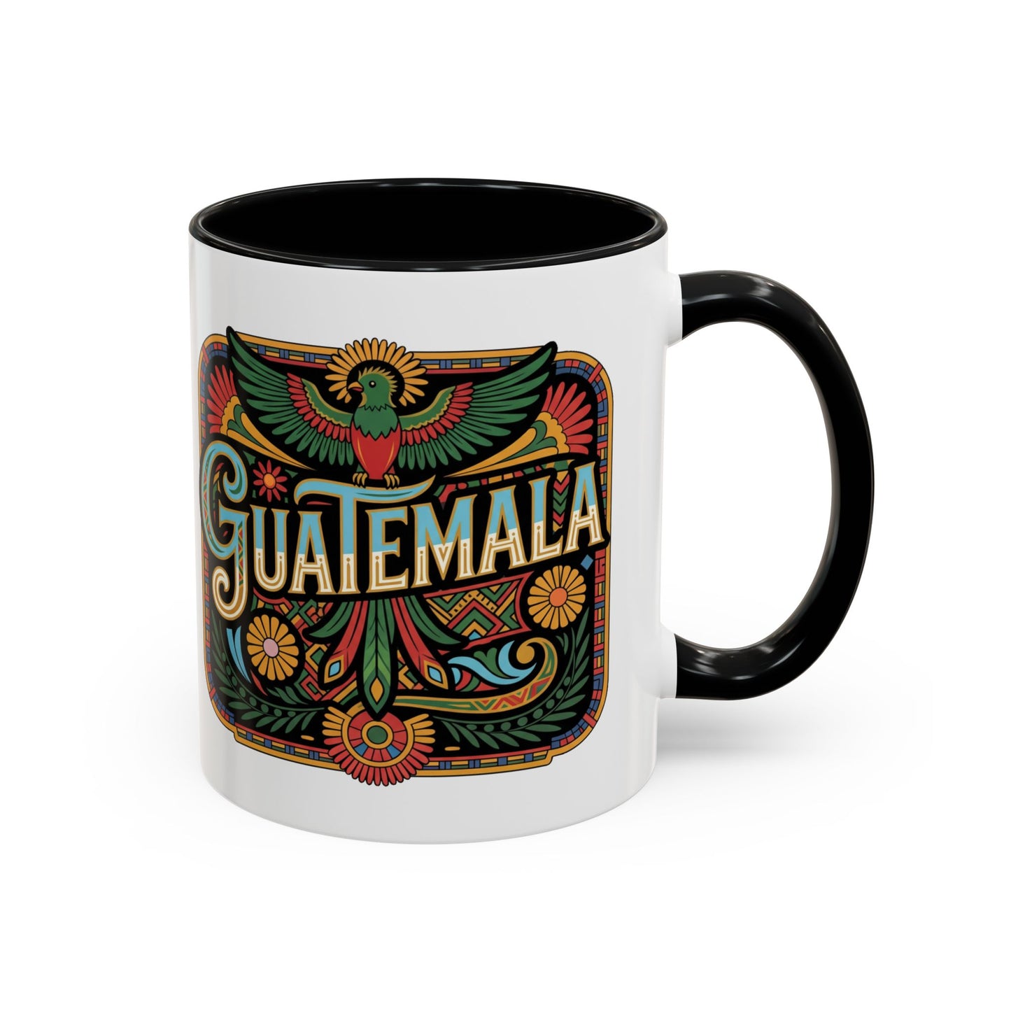 Guatemala Mug - Guatemalan Pride Coffee Cup - Chapín Heritage Gift - Central American Souvenir - Guatemala Regalo