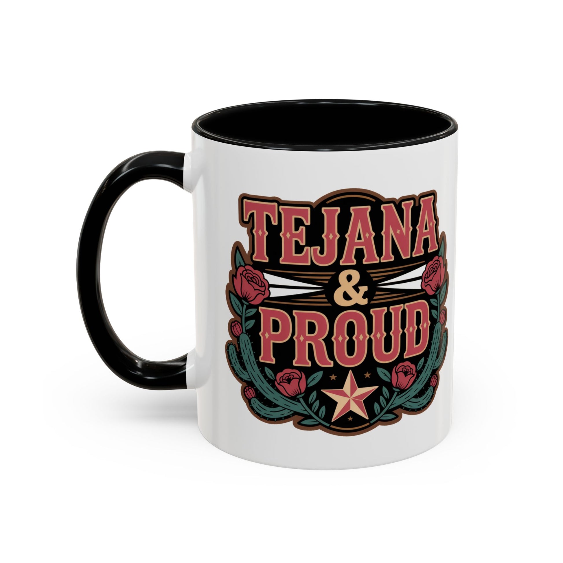 Tejana Mug — Texas Latina Pride Coffee Cup (view 3 of 4)