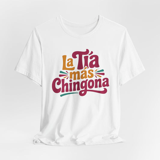 Tia T-Shirt - Proud Tia Gift, Latino Family Tee, Hispanic Tia Amor Shirt, Regalo Para Tia, Tia Birthday Gift