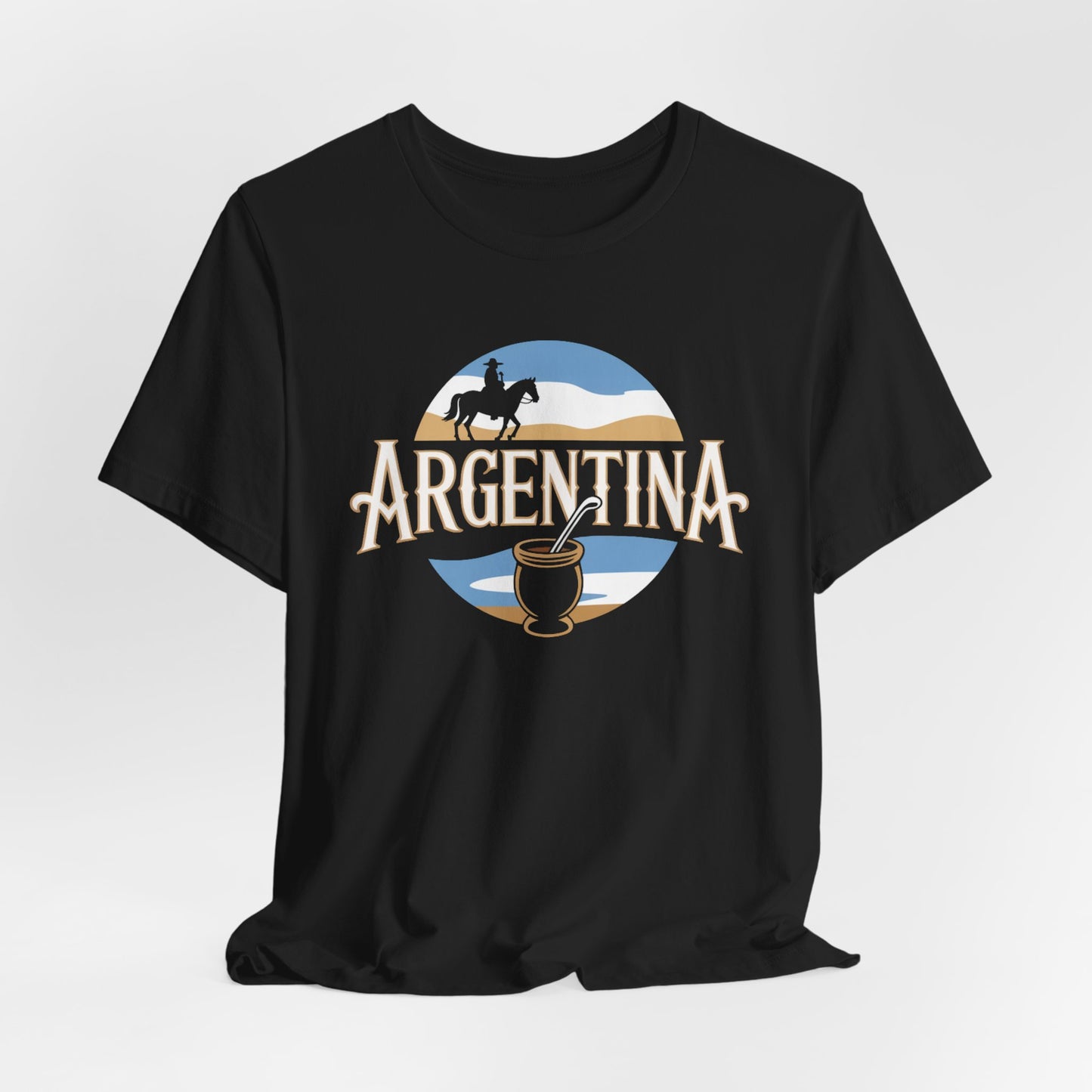 Argentina T-Shirt - Orgullo Argentino Tee - Argentine Flag Gift - Buenos Aires Hispanic Pride Shirt - South American Tango Culture