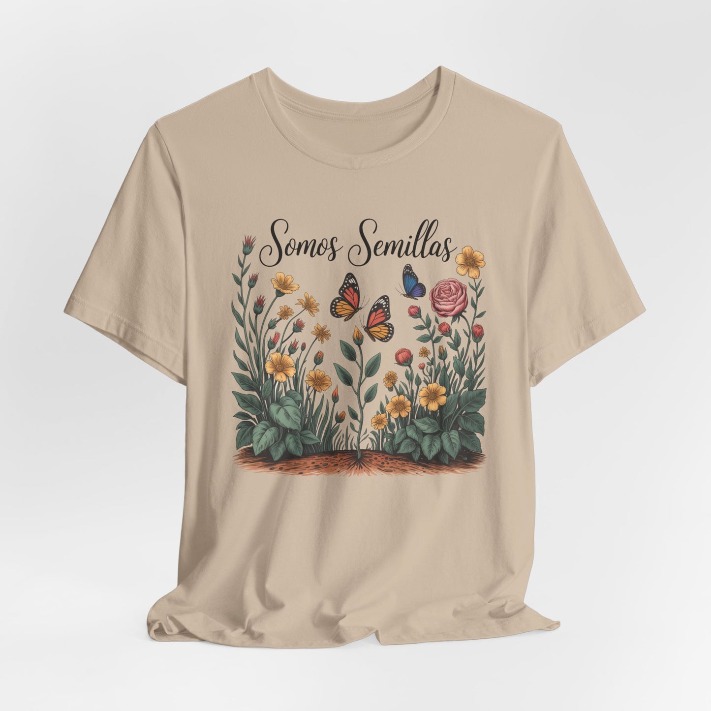 Somos Semillas T-Shirt - Latino Heritage Tee - Hispanic Pride Shirt - Latina Power Gift - Cultural Latinx Apparel