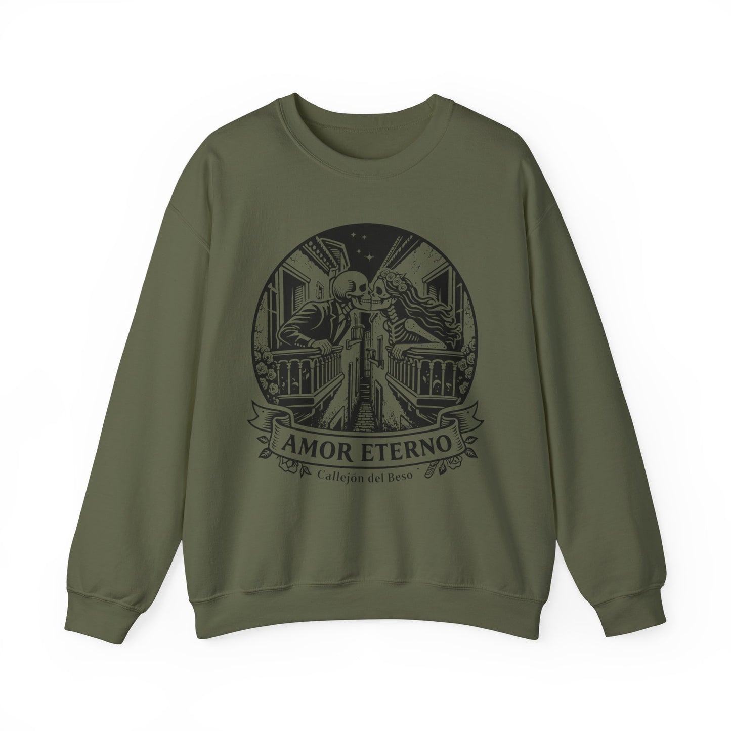 Amor Eterno Sweatshirt - Eternal Love Gift for Her - Latino Romance Couples Sweater - Mi Amor Para Siempre