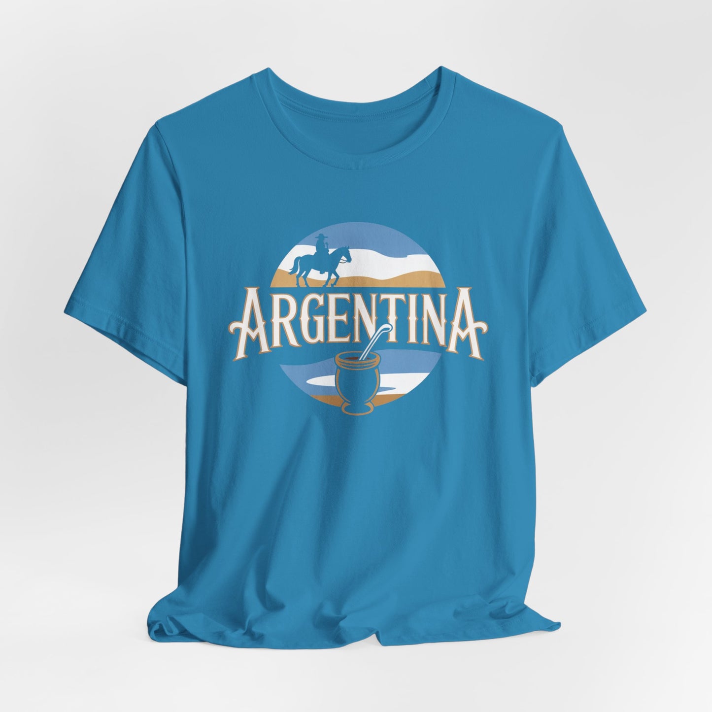 Argentina T-Shirt - Orgullo Argentino Tee - Argentine Flag Gift - Buenos Aires Hispanic Pride Shirt - South American Tango Culture